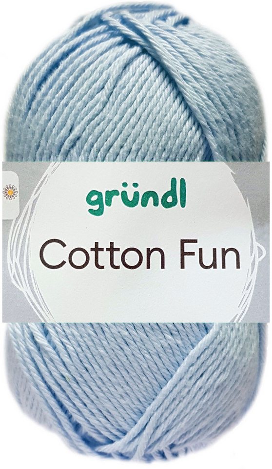 Gründl 50 Gramm Gründl Cotton Fun Farbauswahl Häkelwolle