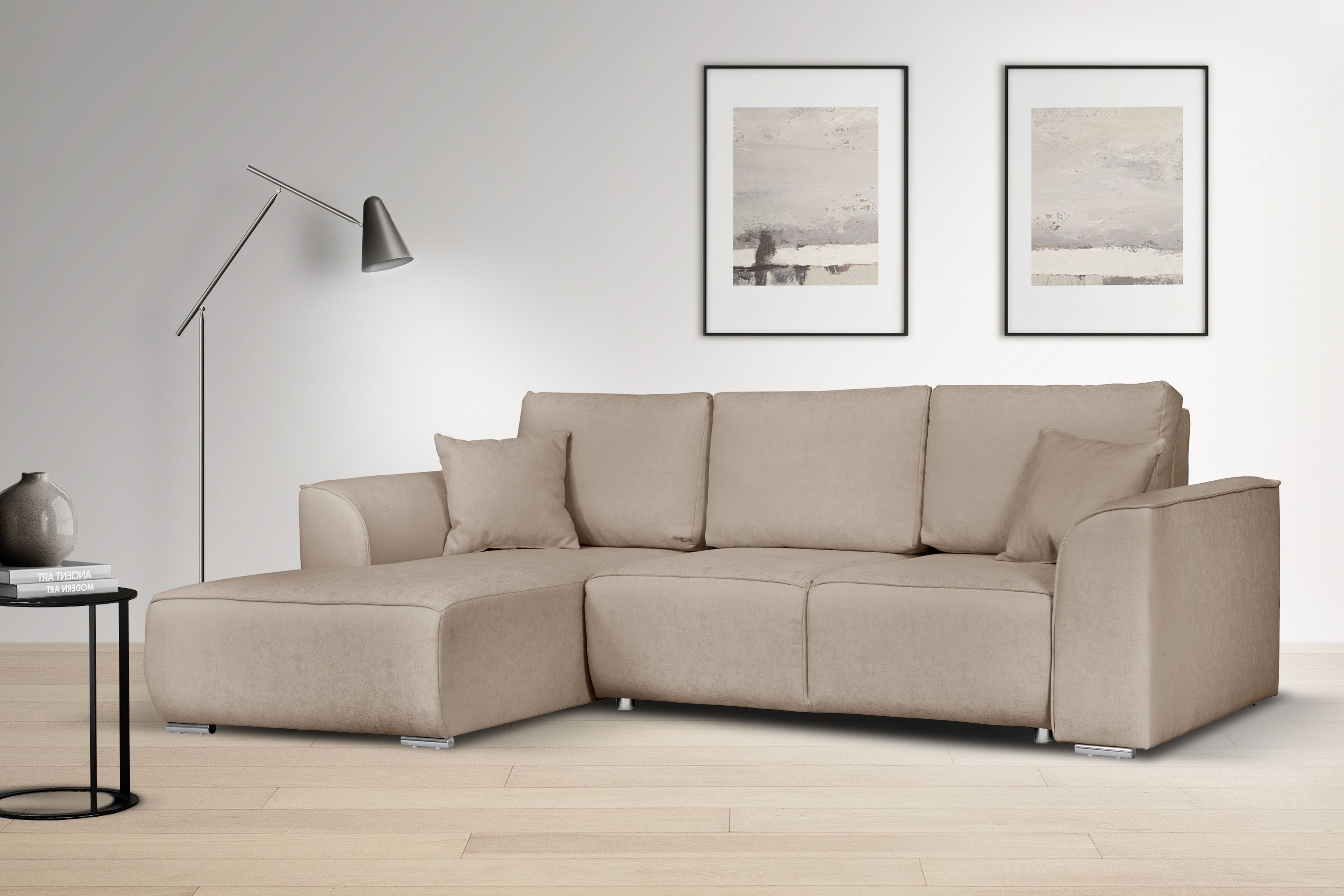 INOSIGN Ecksofa BEATRICE optionale Schlafsofa mit günstig online kaufen
