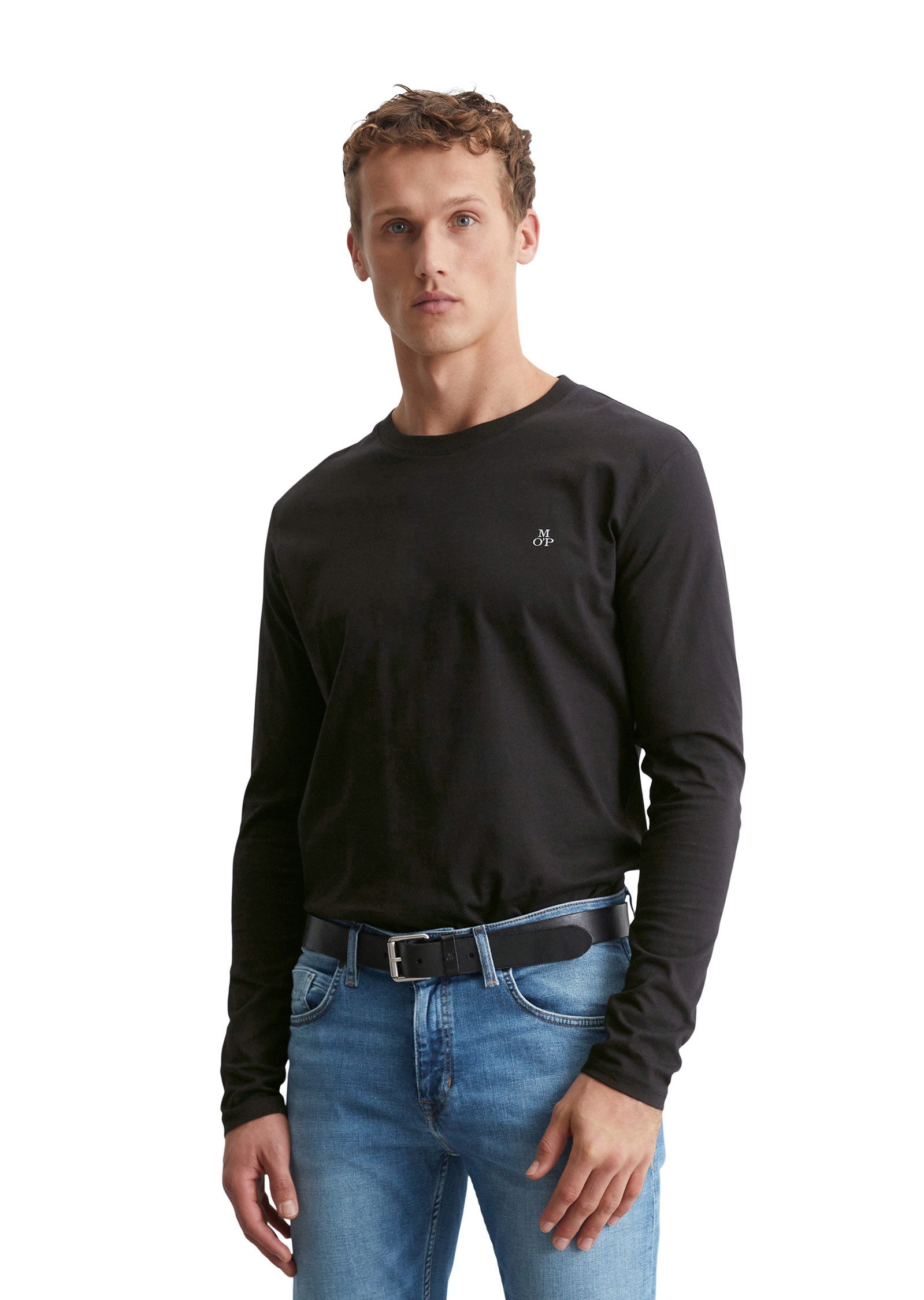 Langarmshirt aus reiner Bio-Baumwolle
