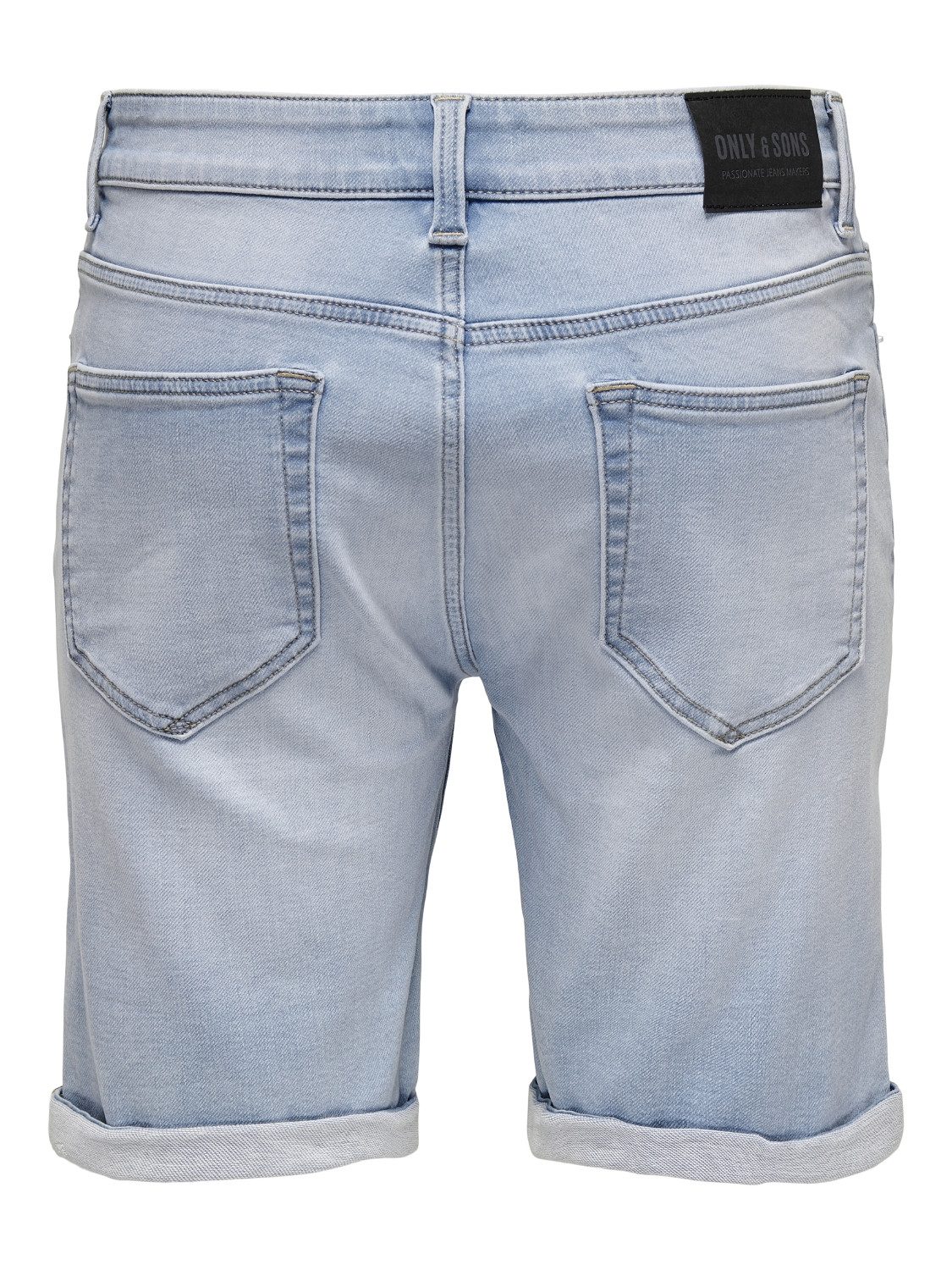 ONLY & SONS Jeansshorts ONSPLY JOG LBD R0027 ANA DNM SHORTS NOOS Baumwollmischung, regular fit