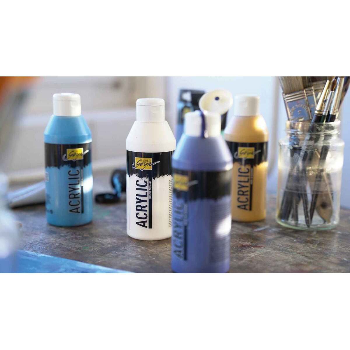 C. KREUL Acrylfarbe KREUL Acrylfarbe SOLO Goya türkisblau 250ml Flasche