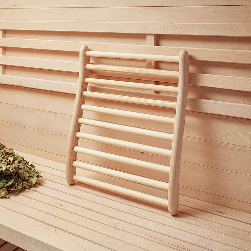 HOME DELUXE Sauna-Rückenlehne SAUNA RÜCKENLEHNE VITA (1 St), Wahlweise eine oder zwei Rückenlehne