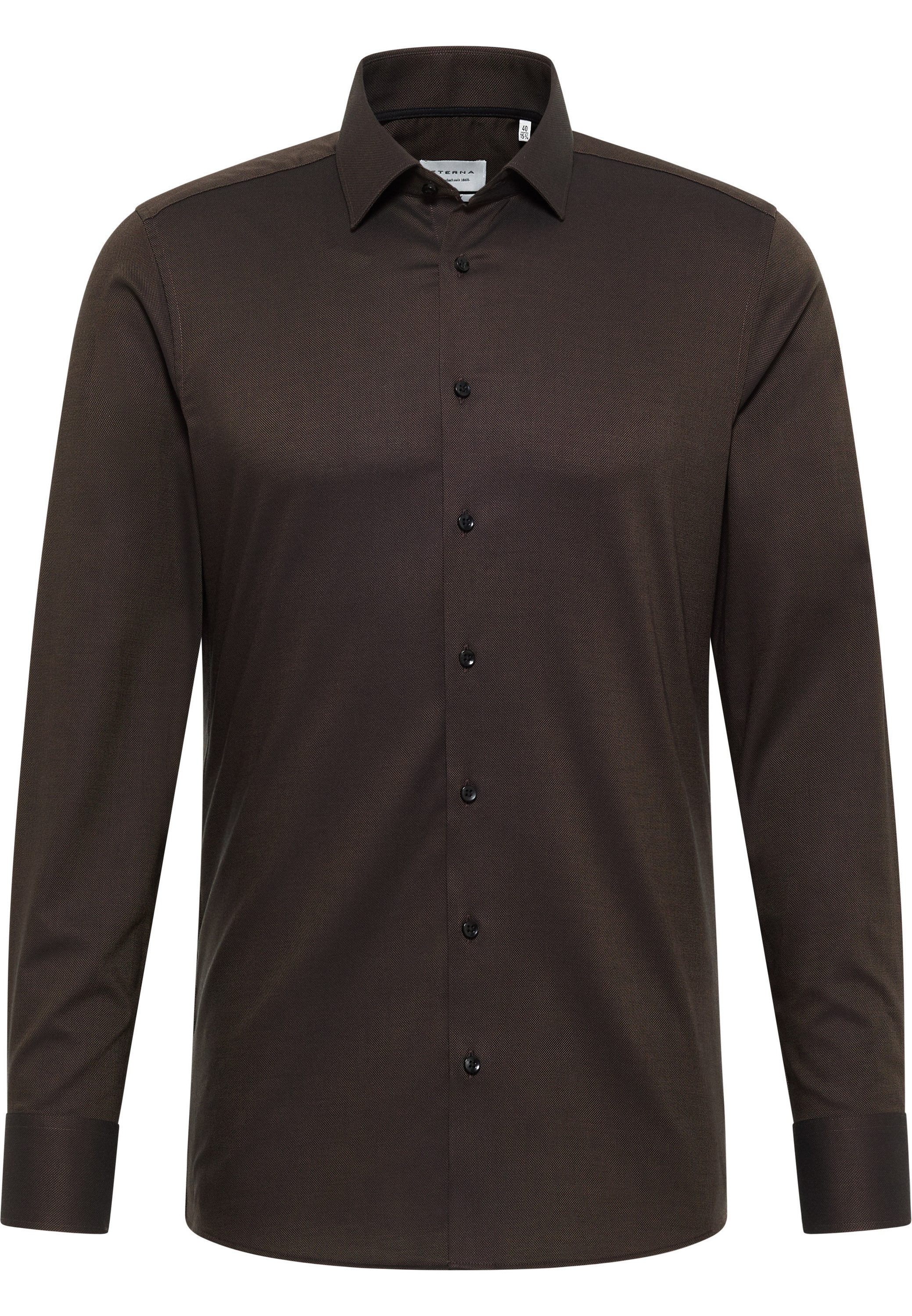 Eterna Langarmhemd SLIM FIT NON IRON (bügelfrei)