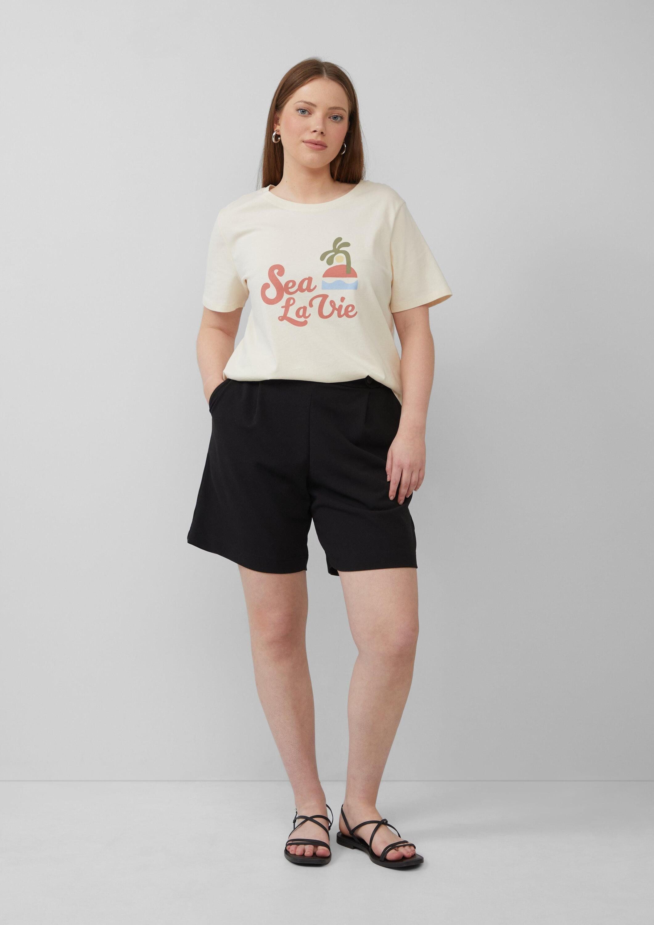 QS Shorts Hose Shorts aus Interlockjersey günstig online kaufen