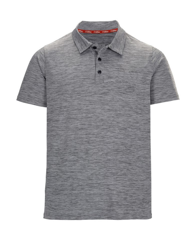 Killtec Poloshirt MN PL SHRT Feuchtigkeitstransportierendes, schnelltrocknendes Melange-Poloshirt