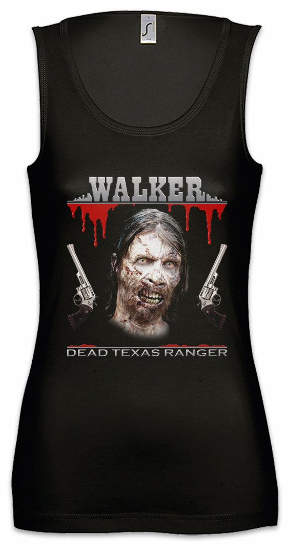 Tanktop Dead Texas Ranger Ärmelloses Damen T-Shirt Chuck Zombie The Walking