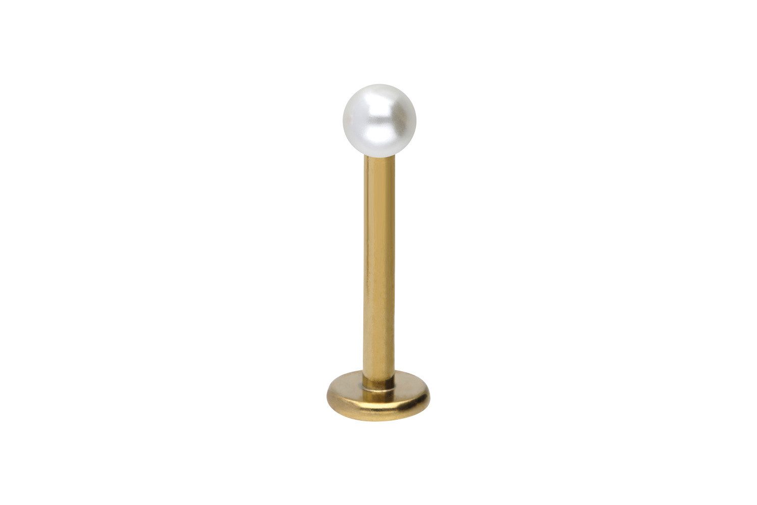 PIERCINGLINE Piercing-Set Chirurgenstahl Labret SYNTHETISCHE PERLE günstig online kaufen