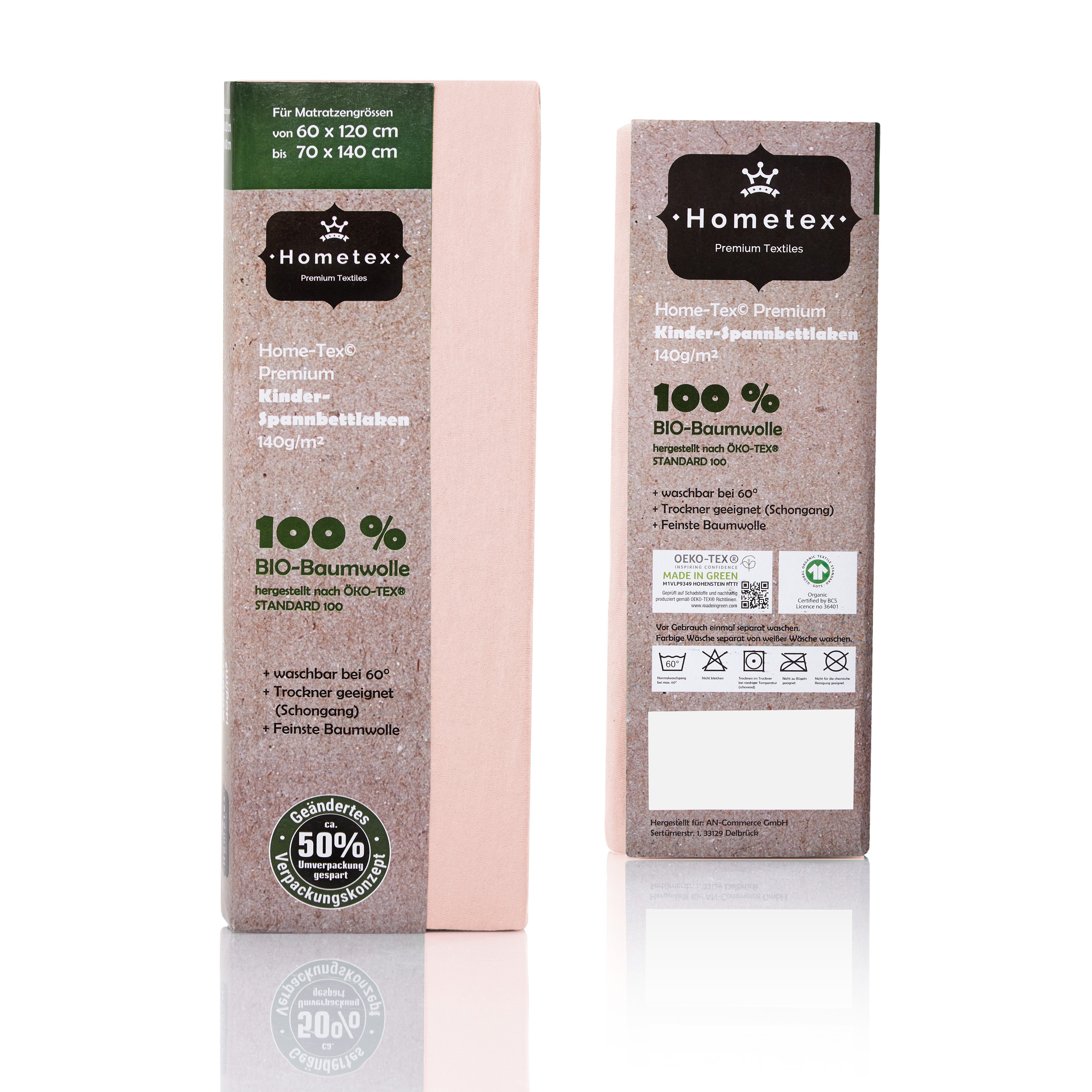 Hometex Premium Textiles Spannbettlaken BIO Spannbettlaken günstig online kaufen
