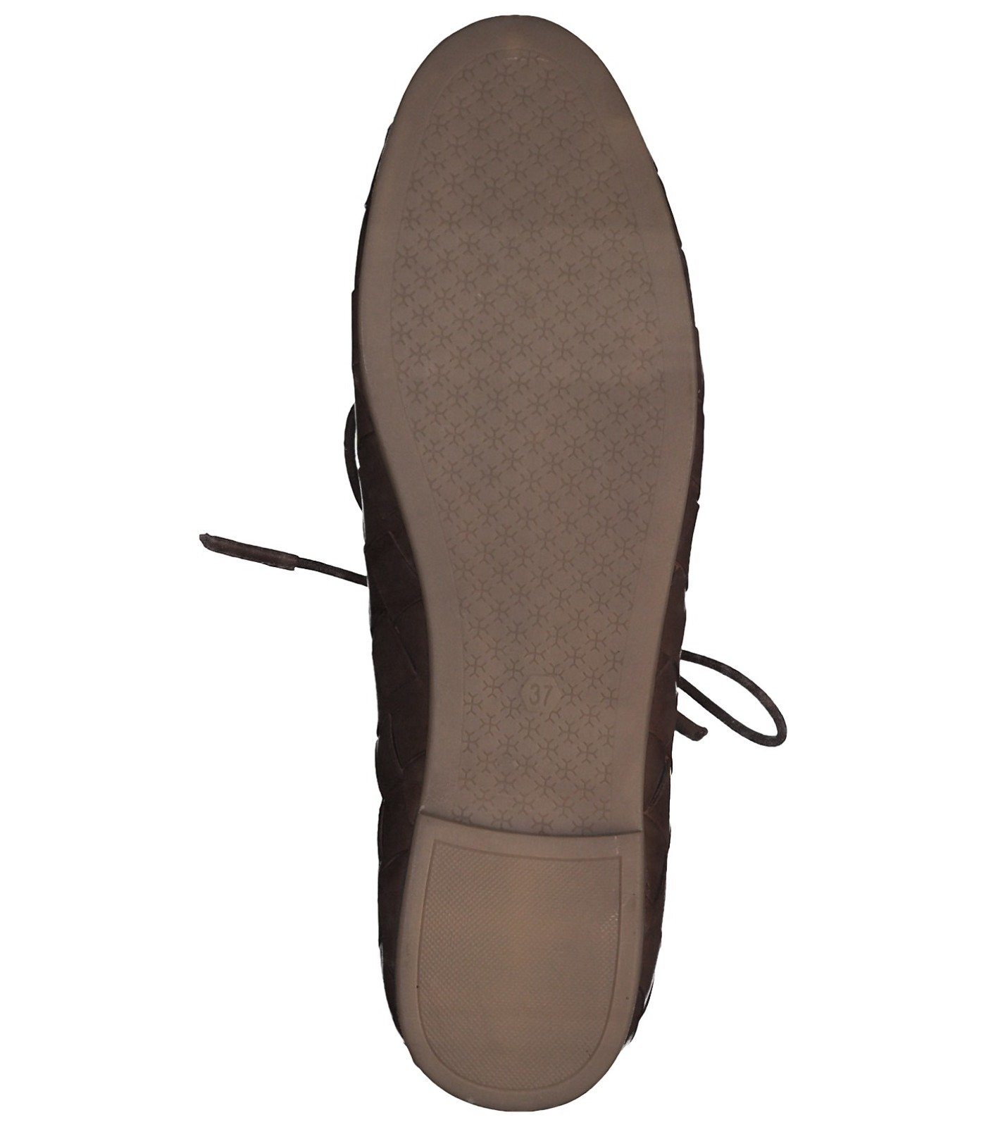 Schnürschuh TOZZI Halbschuhe Chestnut Leder MARCO