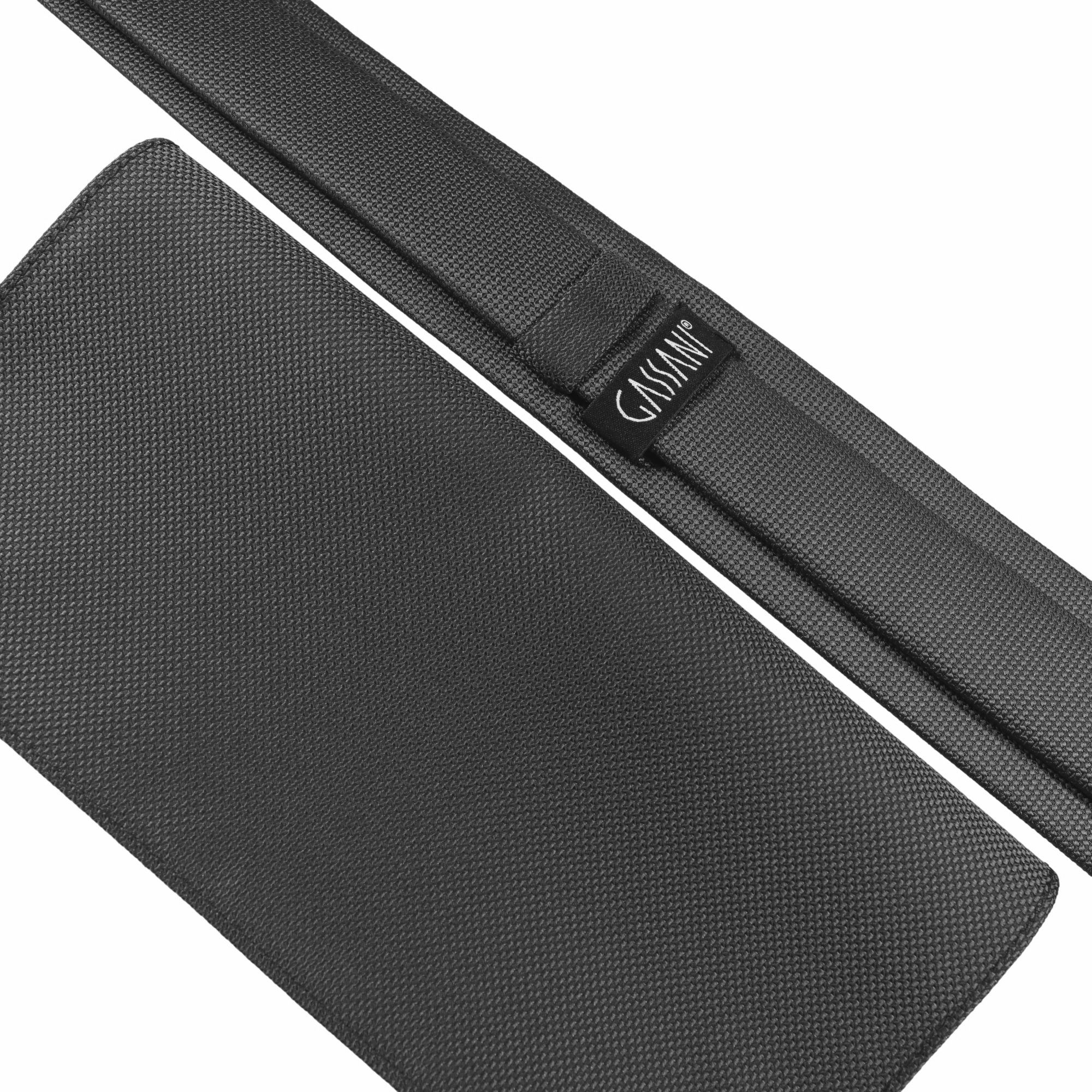 GASSANI Krawatte Hochzeitskrawatte Festlich, Herren-Krawatte Hochzeit Schlips zum Sakko (Set, 3-St., Krawattenset mit Einstecktuch Manschettenknöpfe, Slim Fit Skinny Tie) Schmal (6cm), Grid, Klein-Kariert, Pique, Fein Karo, Matt, Seide-Touch