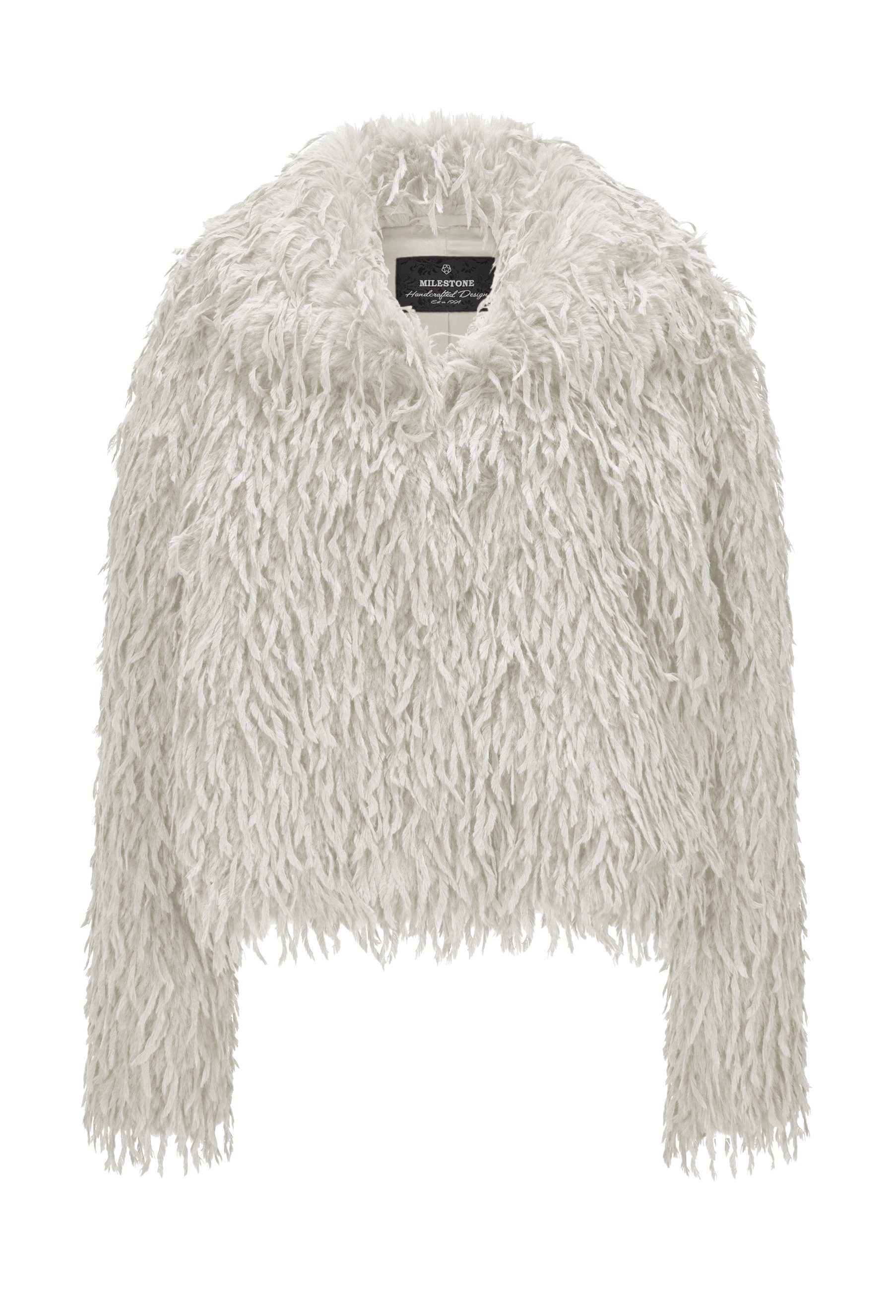 Milestone Fellimitatjacke MSWhitney Damen Kunstfelljacke Übergangsjacke günstig online kaufen