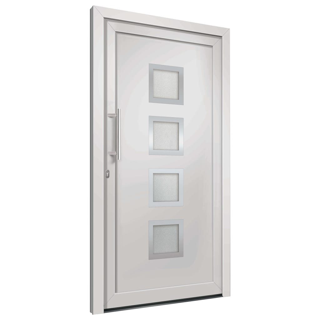 vidaXL Haustür Haustür Weiß 108x208 cm günstig online kaufen