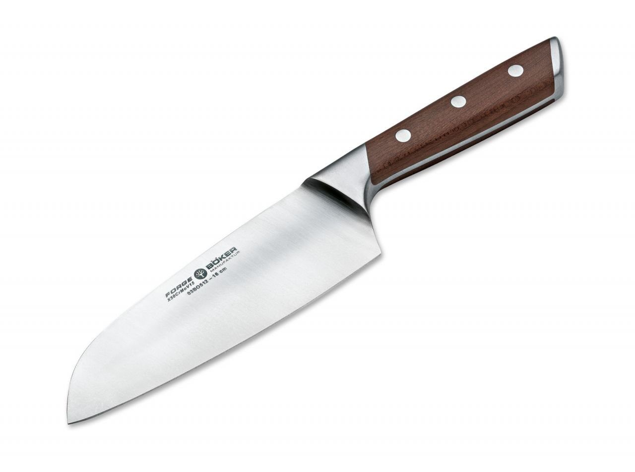Böker Manufaktur Solingen Kochmesser Böker Forge Wood Santoku