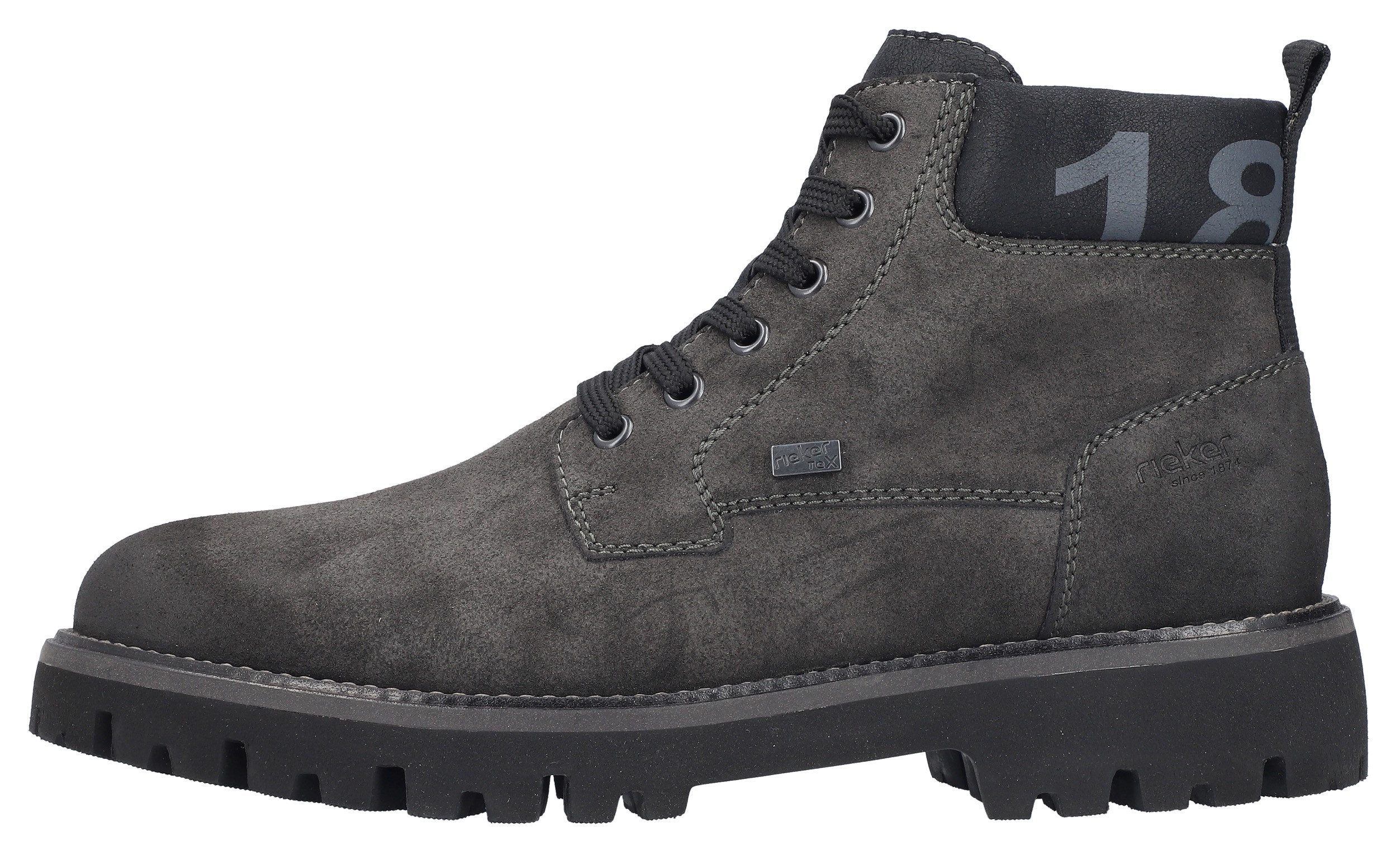Rieker Winterstiefelette, Winterboots, Outdoorstiefelette mit TEX und Innenreißverschluss