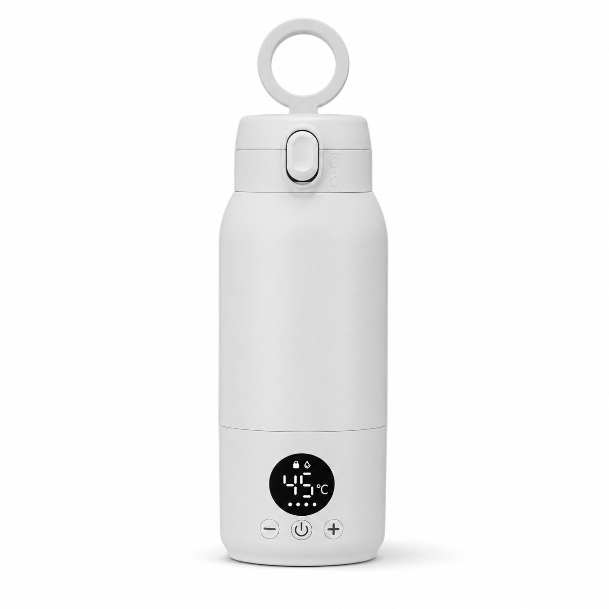 Tekoo Babyflaschenwärmer Kabelloser Baby Flaschenwärmer 500ml, Akku & 100W, 1040