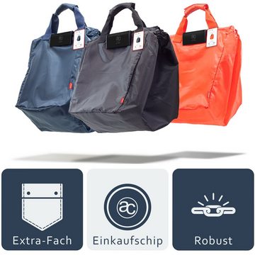 achilles Einkaufsshopper Easy-Shopper "Combi" Faltbare Einkaufswagentasche Einkaufstasche, 40 l
