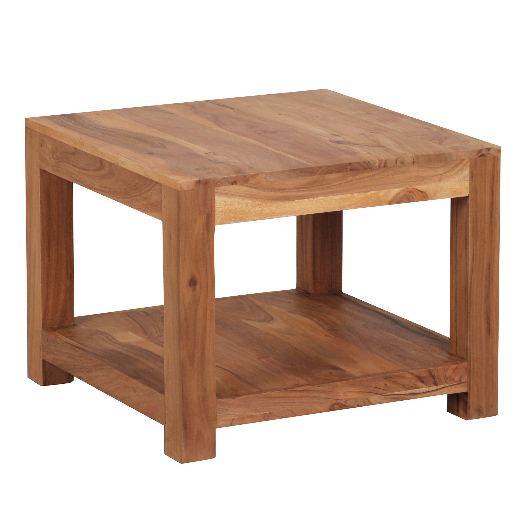 FINEBUY Couchtisch SuVa2530_1 (MUMBAI Akazie Massivholz günstig online kaufen