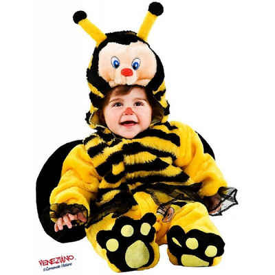Babyshoppen Kostüm »Baby-Plüsch-Overall 3005, Bienen-Kostüm«, ab 3 Monate, mit Kapuze Klettverschluss