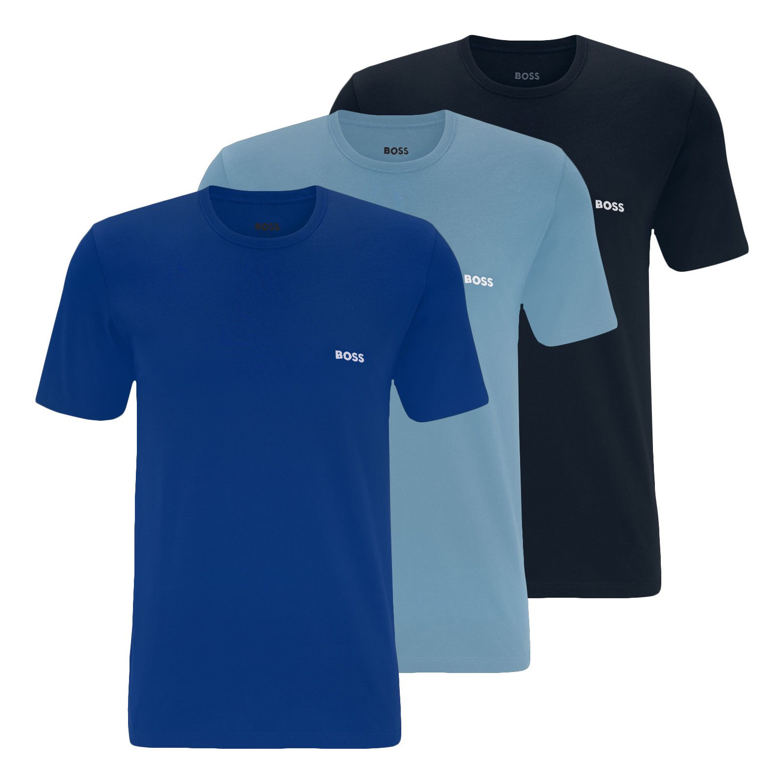 BOSS Unterziehshirt Classic T-Shirt (3-St) mit günstig online kaufen