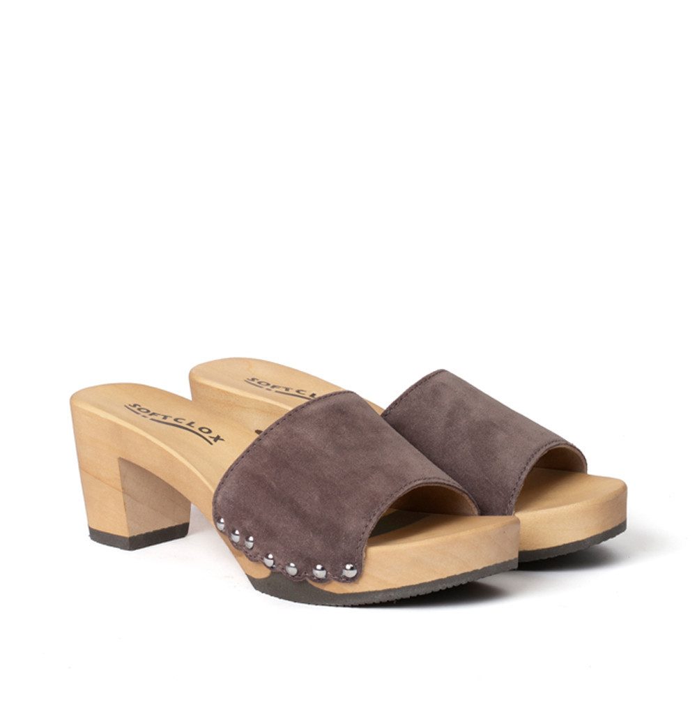 Softclox ROMY Kaschmir mocca (hazelnut) Pantolette