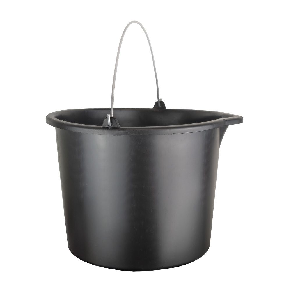 Prima-Online Baueimer Baueimer Wassereimer Mörteleimer Garteneimer mit Ausguss 12/16/20L, (3-tlg)