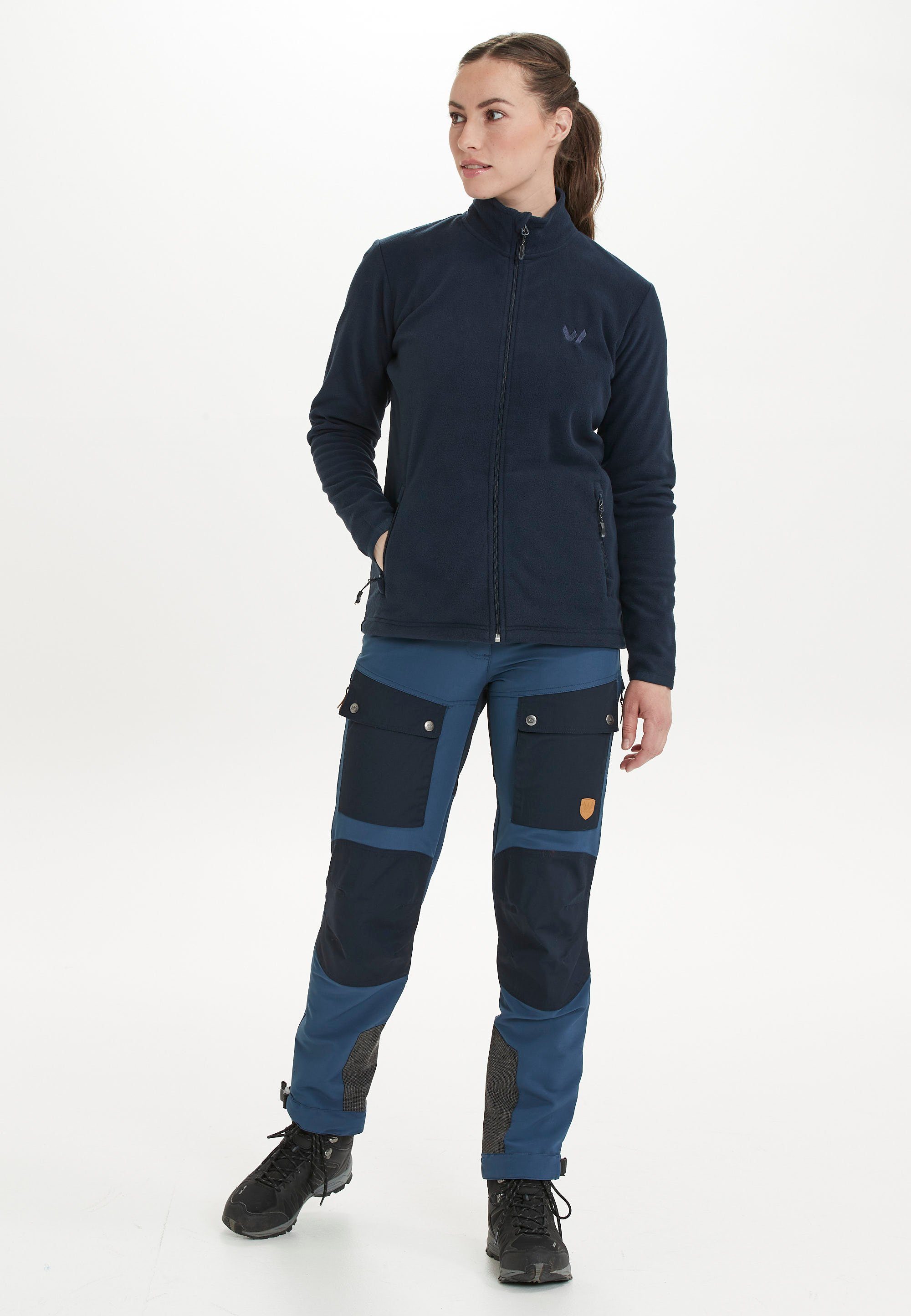 mit Anissy atmungsaktivem blau-dunkelblau WHISTLER Softshellhose Material