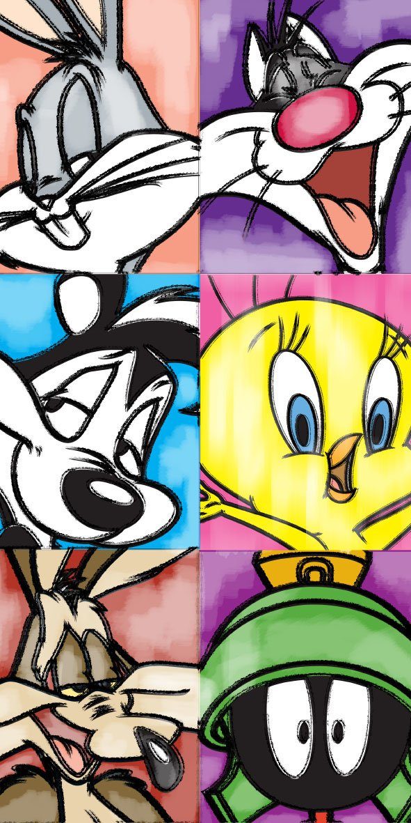 LOONEY TUNES Strandtuch Looney Tunes Badetuch günstig online kaufen