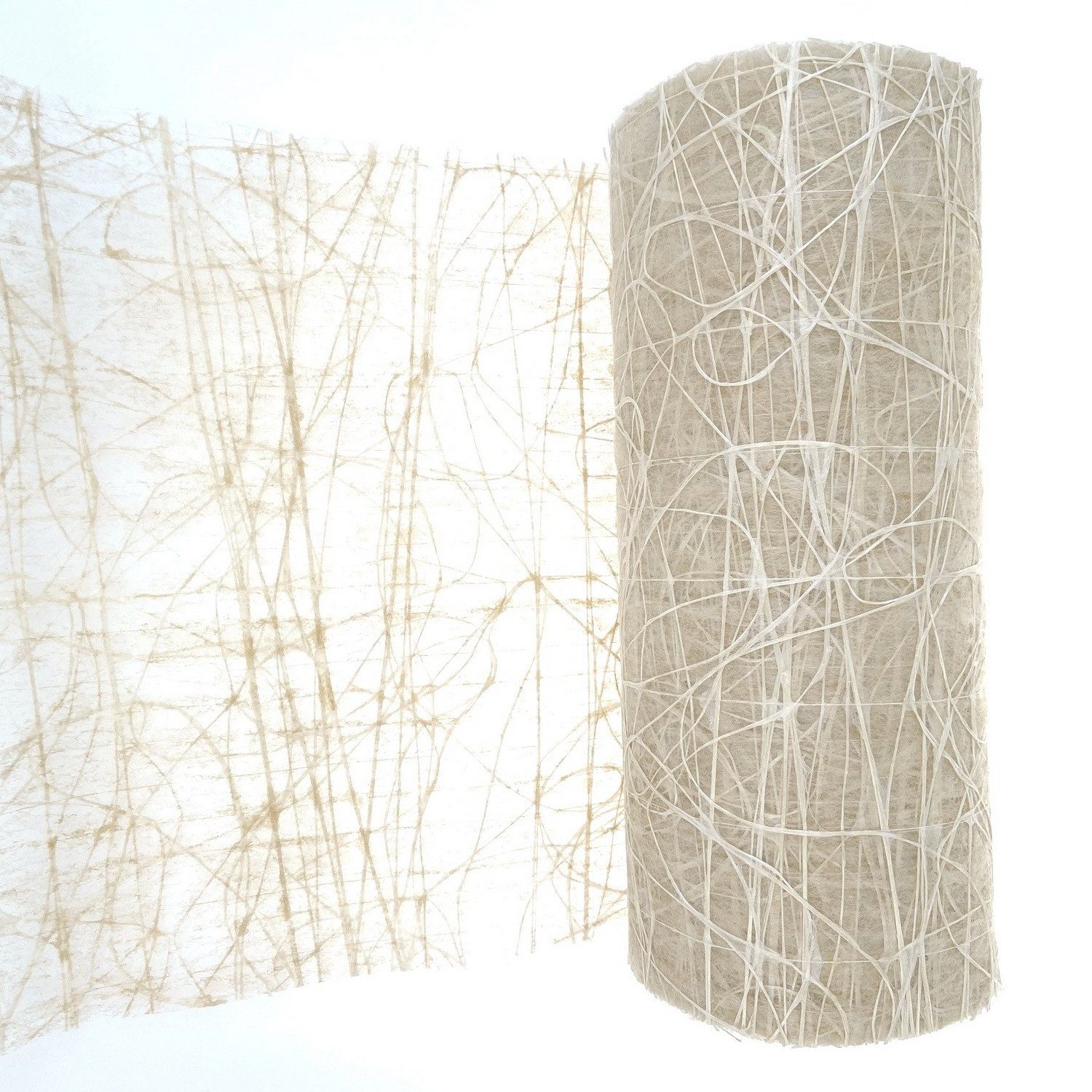 Deko AS Tischläufer Dekoweb® Tischläufer natur 300mm - 5m - 54-300-5-050 (1 günstig online kaufen