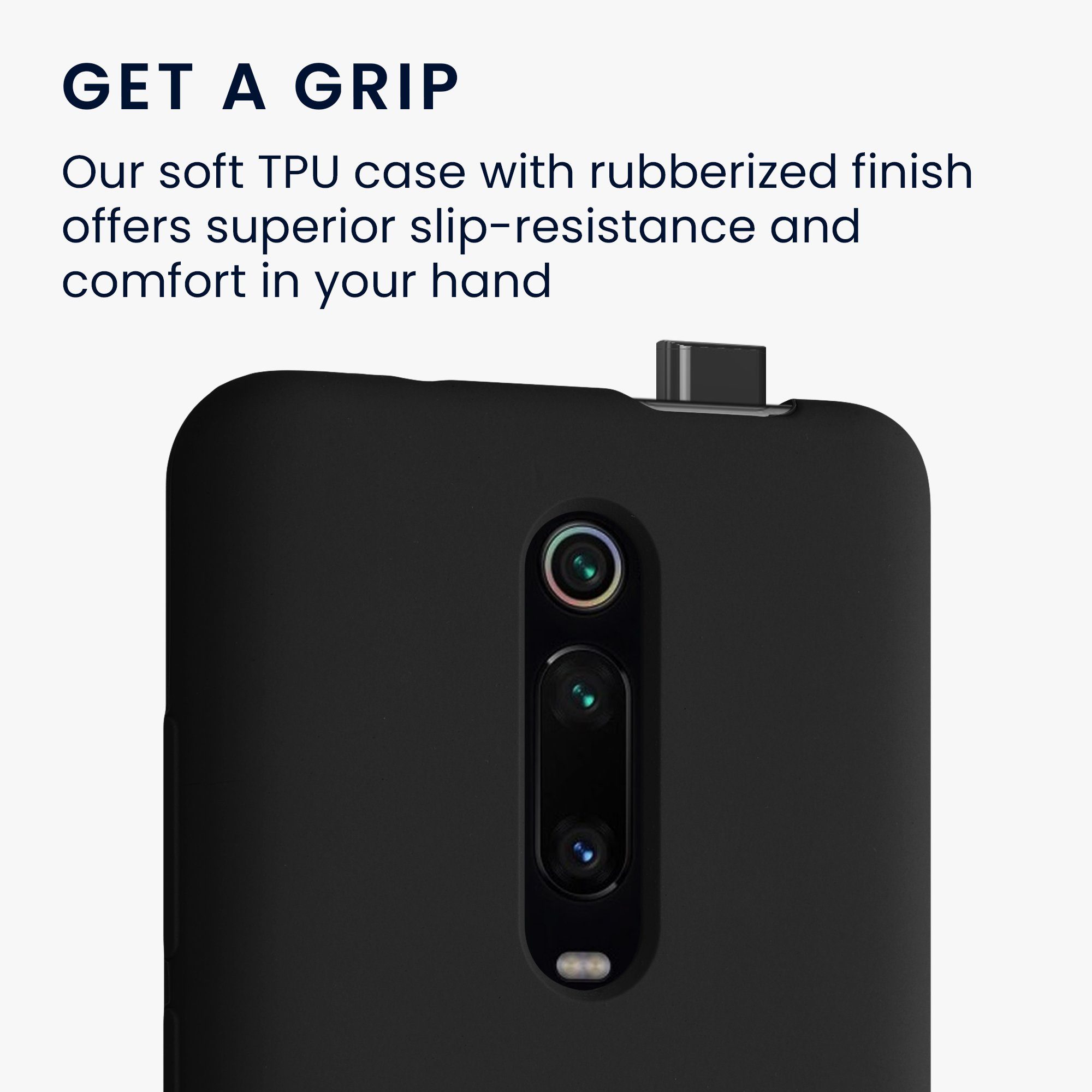 kwmobile Handyhülle Handyhülle für Xiaomi Mi 9T (Pro) / Redmi K20 (Pro) Hülle, Weiches Handy Silikon Case - Schutzhülle Cover