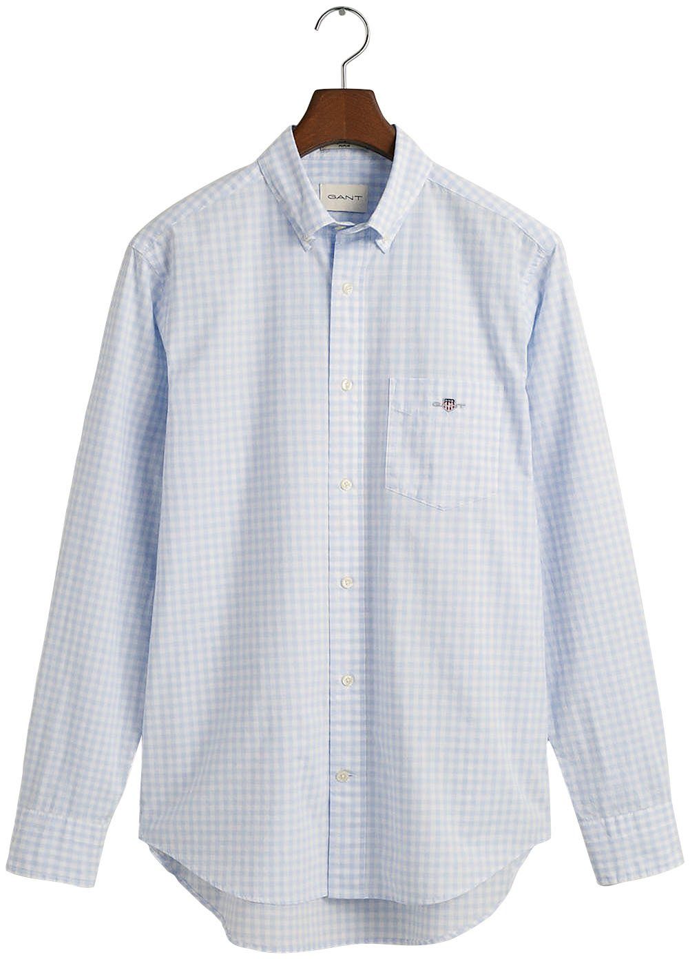 Gant Langarmhemd REG POPLIN GINGHAM SHIRT günstig online kaufen