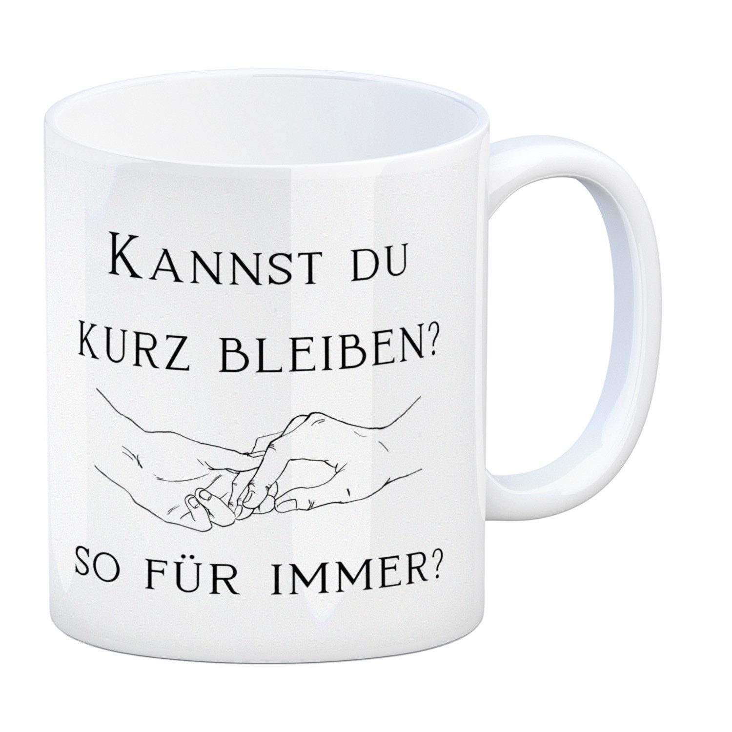 Tasse Für immer Kaffeebecher mit Spruch