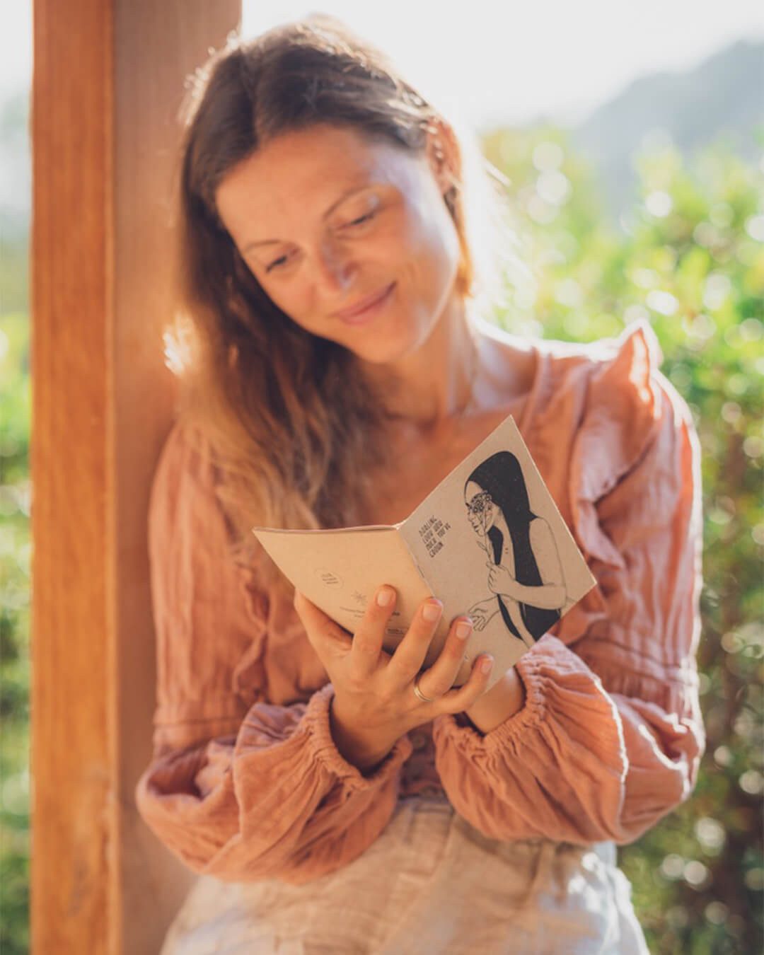 Oh Shanti Notizbuch Graspapier Notizheft "Look how much you ve grown", Ökologisch und nachhaltig