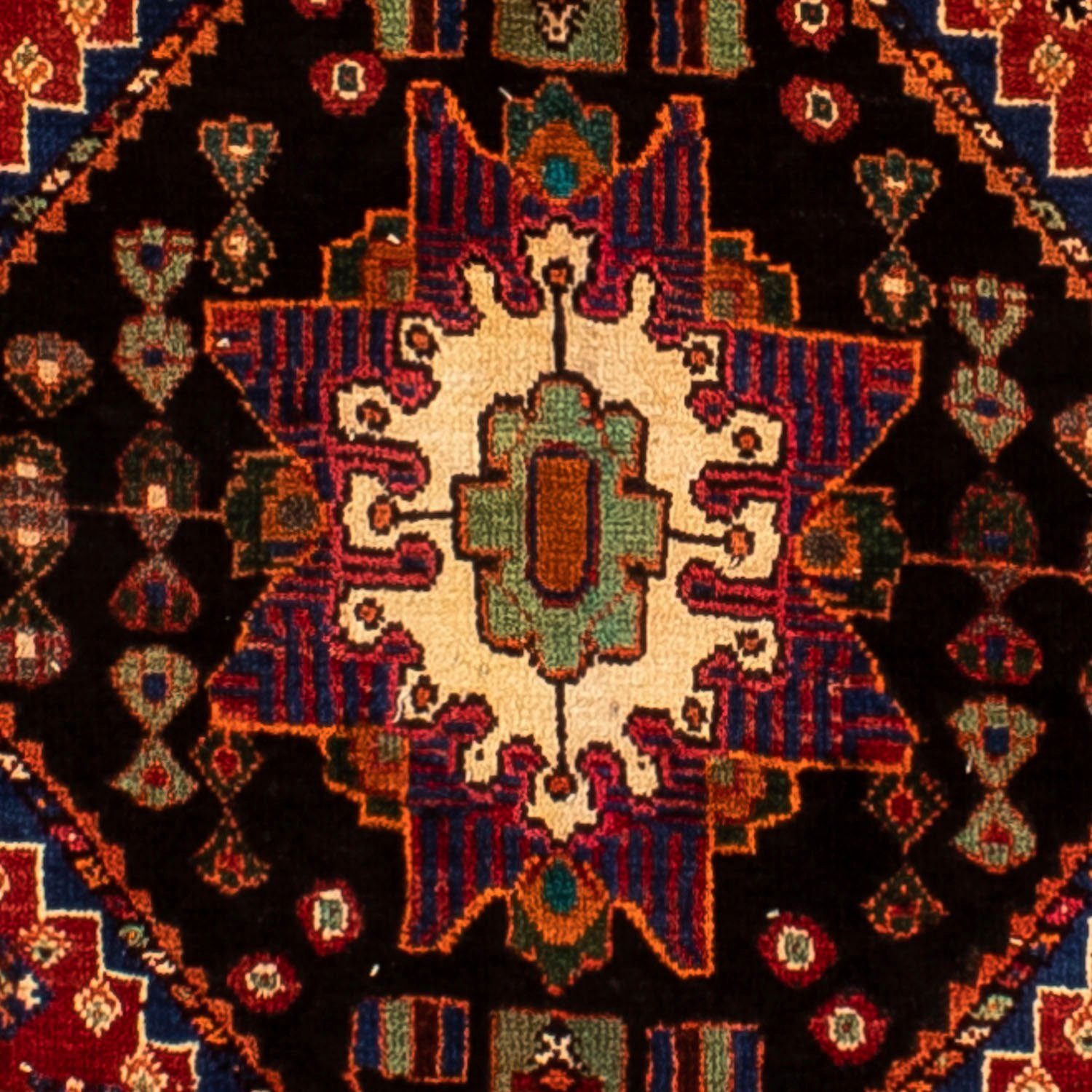 Orientteppich Perser - Nomadic mit Handgeknüpft, cm Einzelstück mm, dunkelrot, 220 300 10 - morgenland, Höhe: rechteckig, Wohnzimmer, x - Zertifikat
