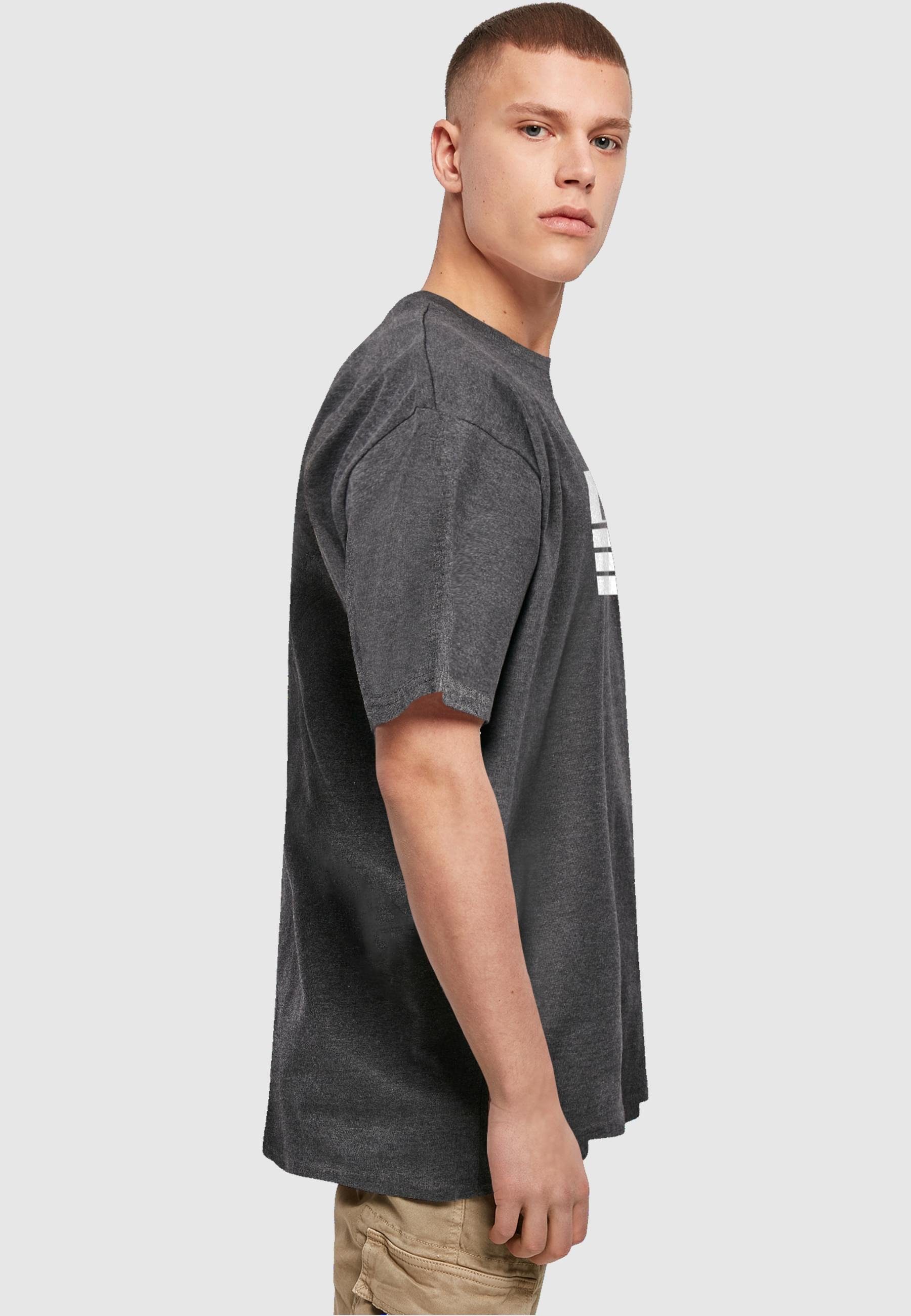 (1-tlg) Merchcode T-Shirt Edition X Limited Layla Herren Oversize - Tee Heavy charcoal