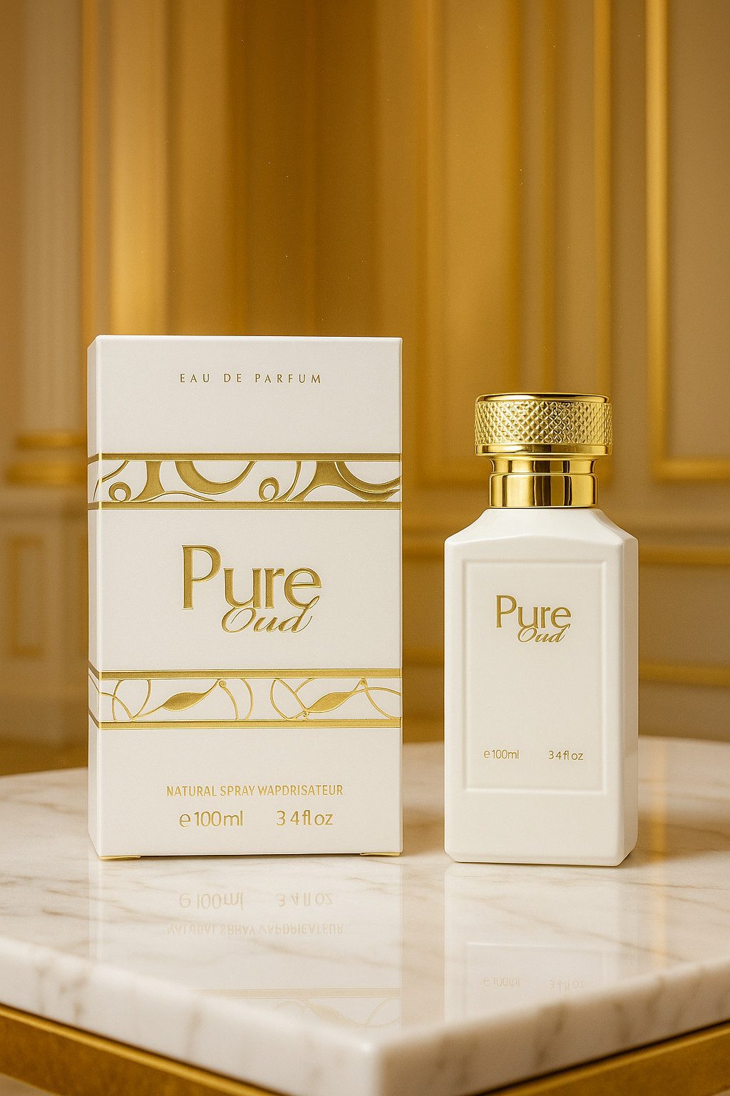 Eau de Parfum Pure Oud EdP Unisex inspiriert von Al Haramain Amber Oud 100 ml