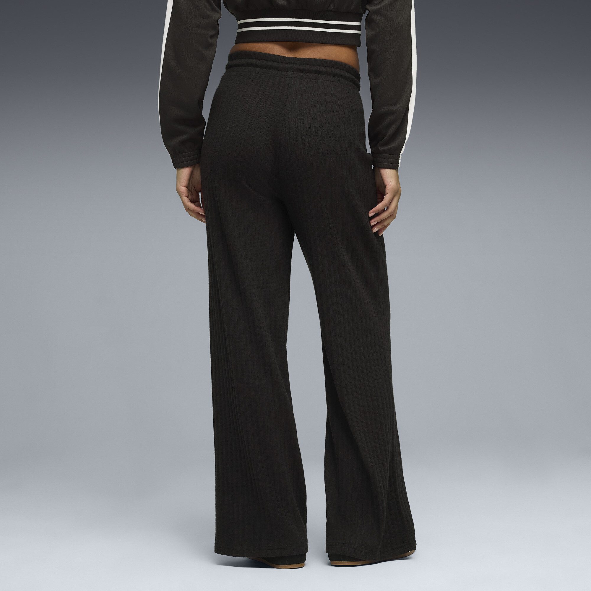 PUMA Sporthose HER High-Waist Wide Leg Hose Damen