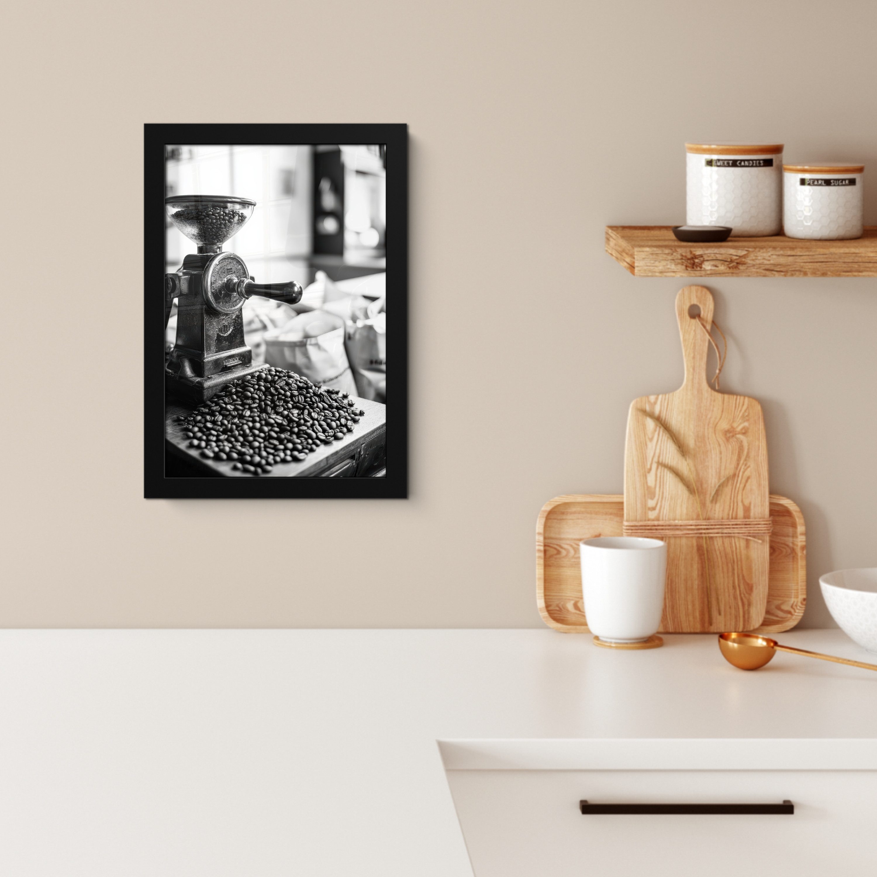 MuchoWow Poster Kaffeemühle - Gemahlen - günstig online kaufen