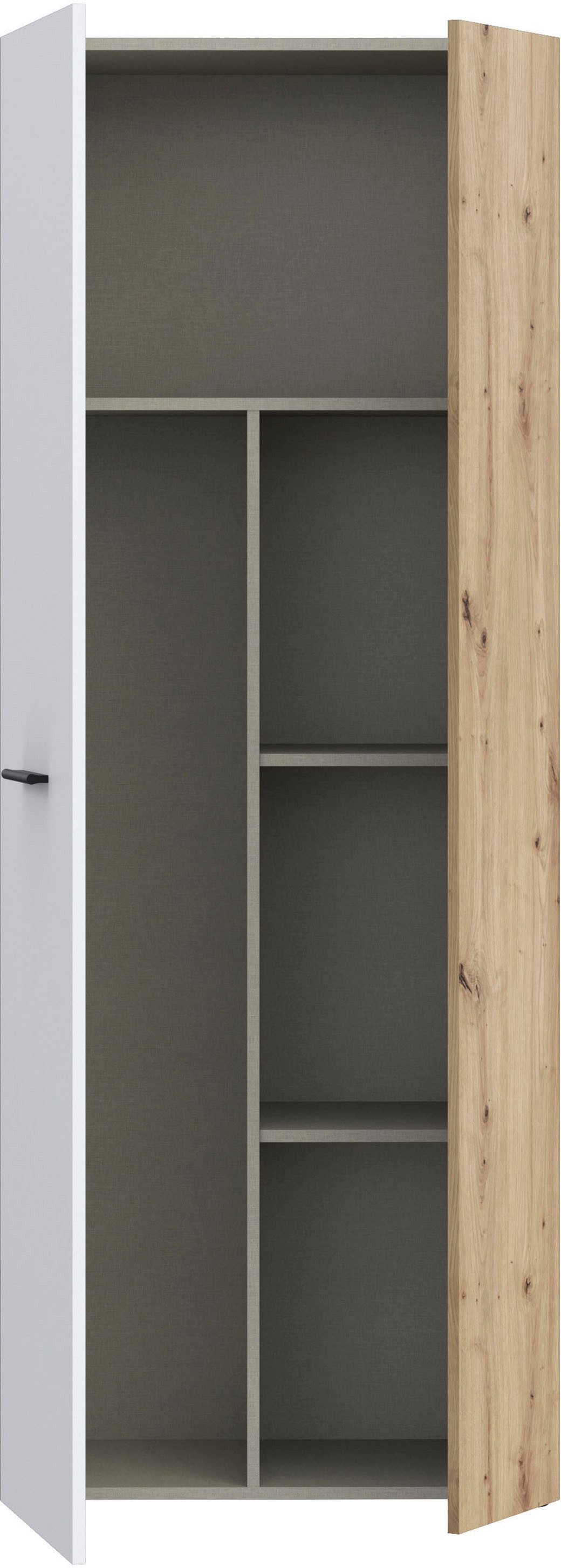 FORTE Mehrzweckschrank NET306 Mehrzweckschrank, inklusive Einlegböden, verschiedene Dekore – Bild 4 von 5