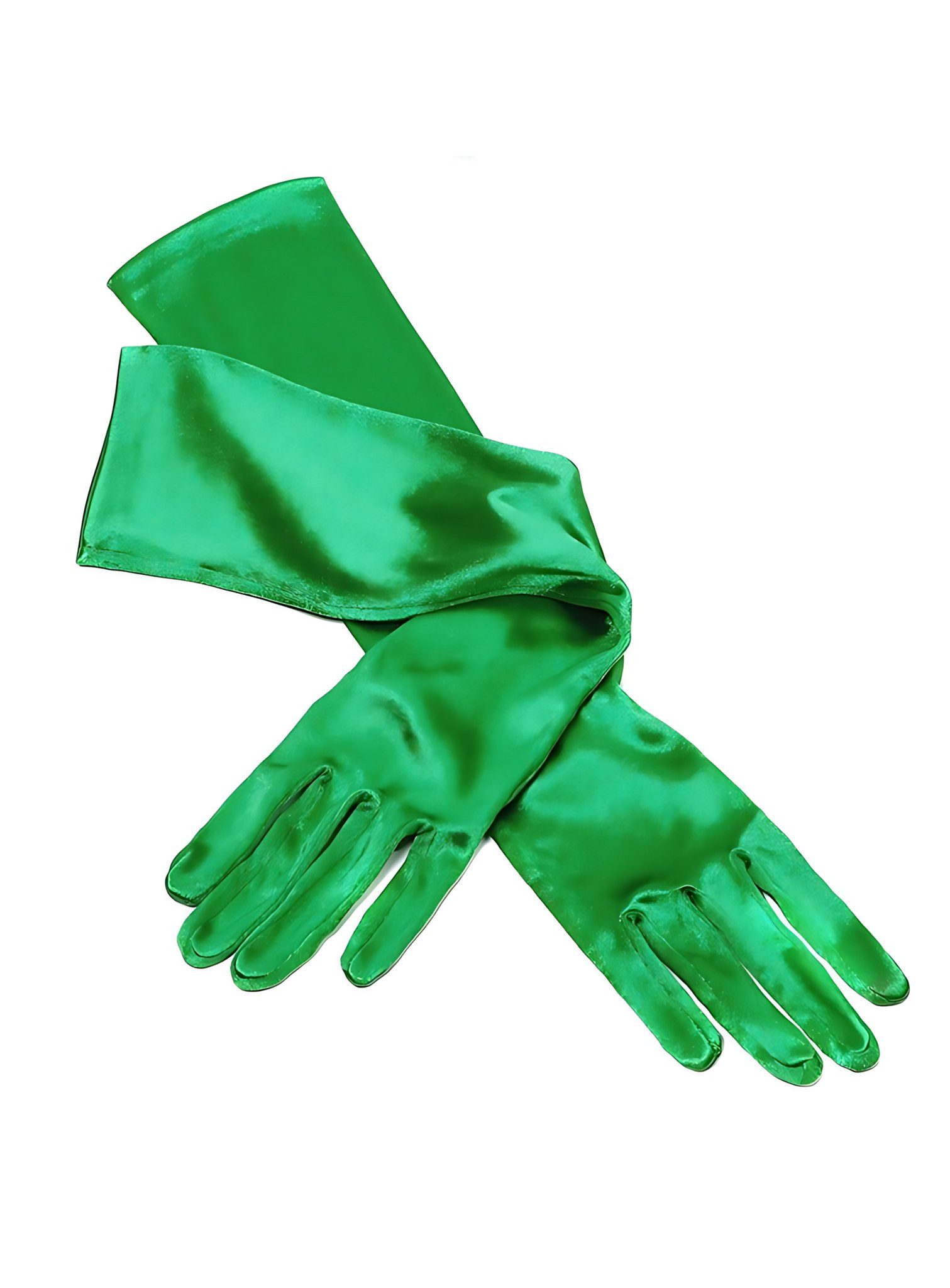 thetru Kostüm Gala Handschuhe in verschiedenen Farben, Lange, satinglänzende Handschuhe für Damen