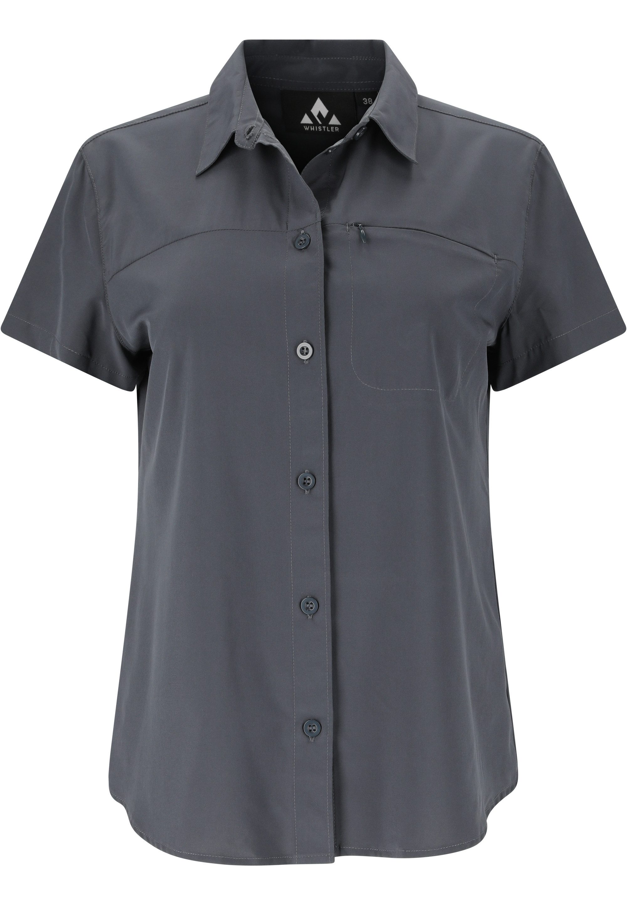 Outdoorbluse Jeromy W Functional Shirt Ombre Blue