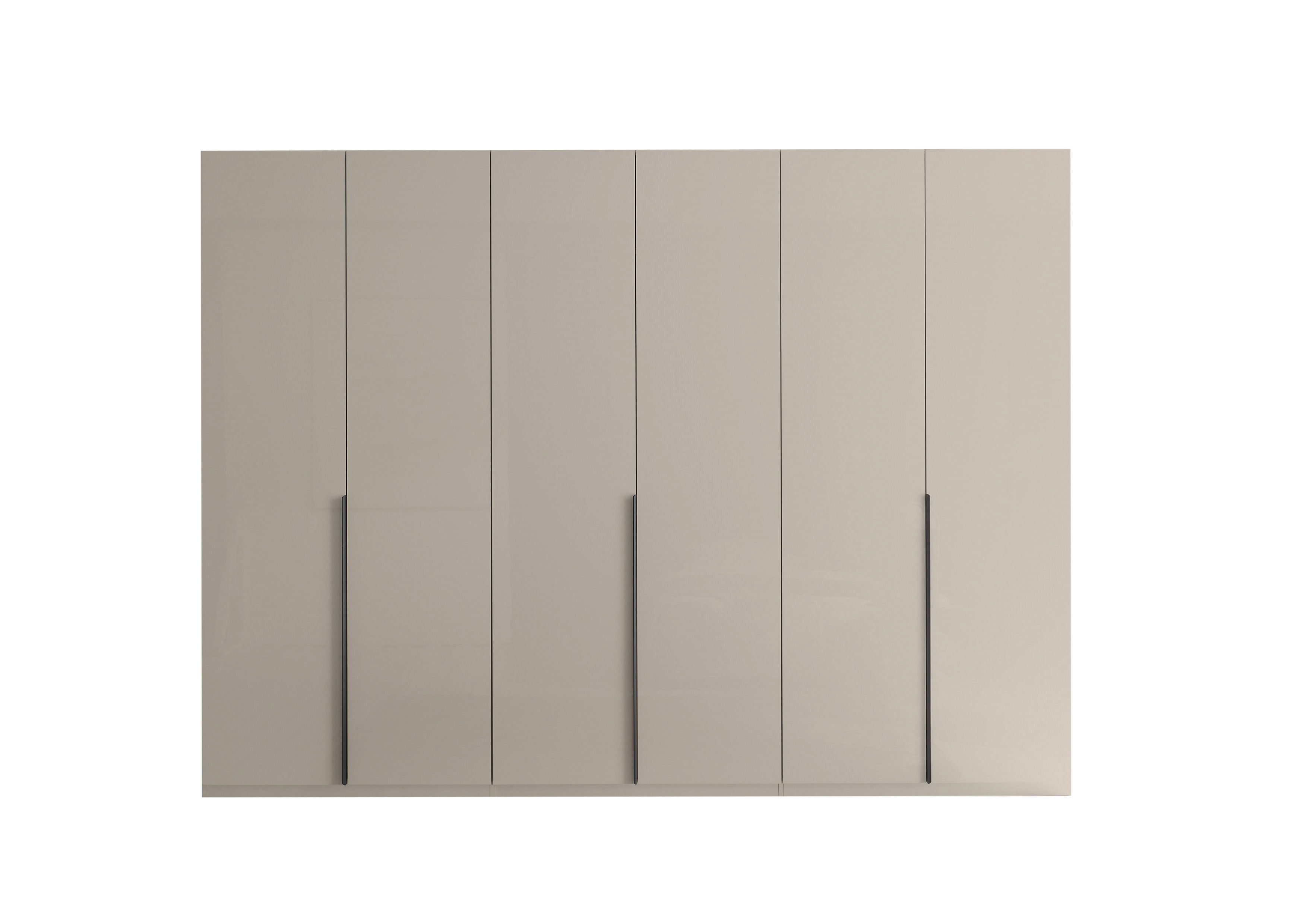 möbel-direkt.de Kleiderschrank Luxus in Kashmir (komplett, 1-St., Drehtürenkleiderschrank) Hochglanz, Hoteleinteilung, Schubkastencontainer