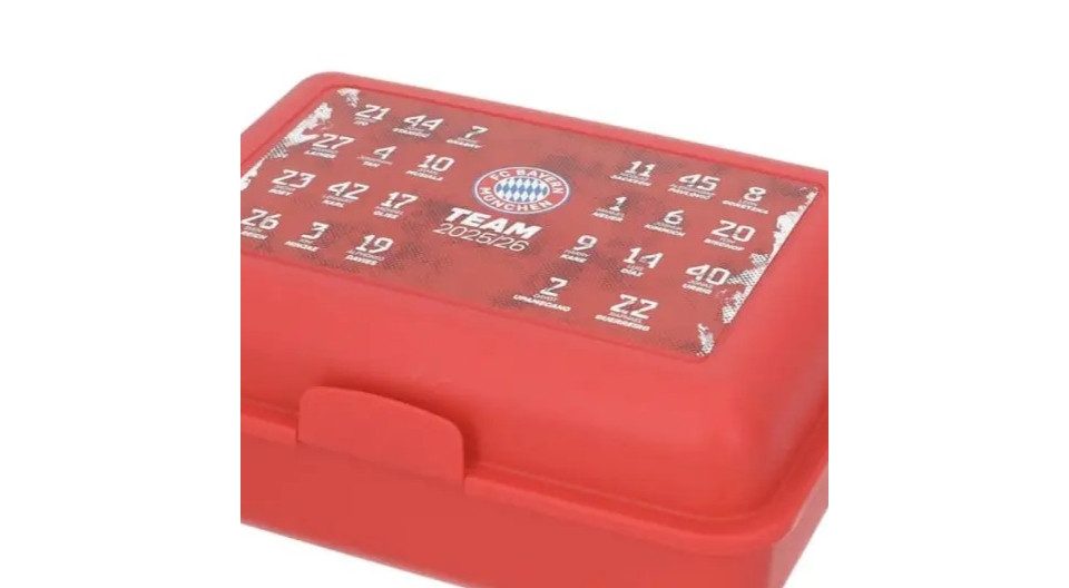 FC Bayern München Lunchbox Brotdose Signature 2025-26, Kunststoff