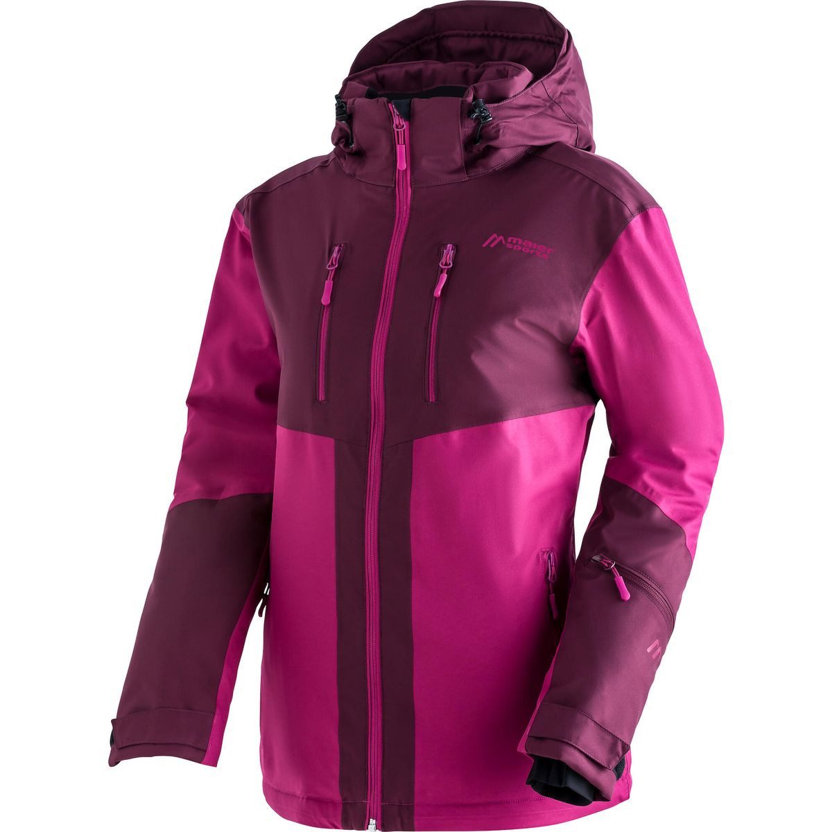 Maier Sports Skijacke INA Optimaler Wetterschutz und Komfort für Skitouren und Freeskiing mit