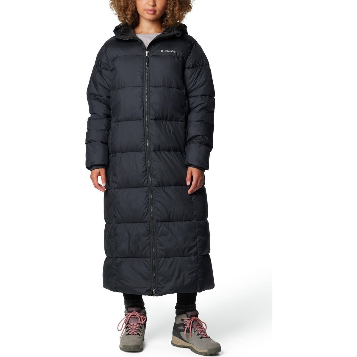 Columbia Outdoorjacke Puffect II Long Jacket Hält warm und trocken mit Thermarator™-Isolierung und