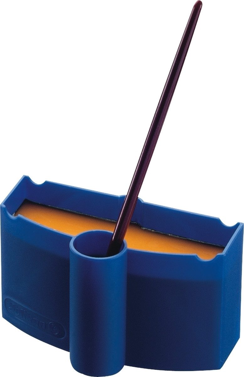 Pelikan Malbecher Wasser-Box für Deckfarbkästen blau (10 Stück)