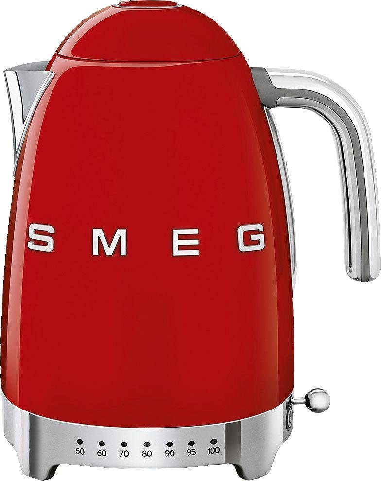 Smeg Wasserkocher KLF04RDEU, 1,7 l, 2400 W Rot KLF04RDEU