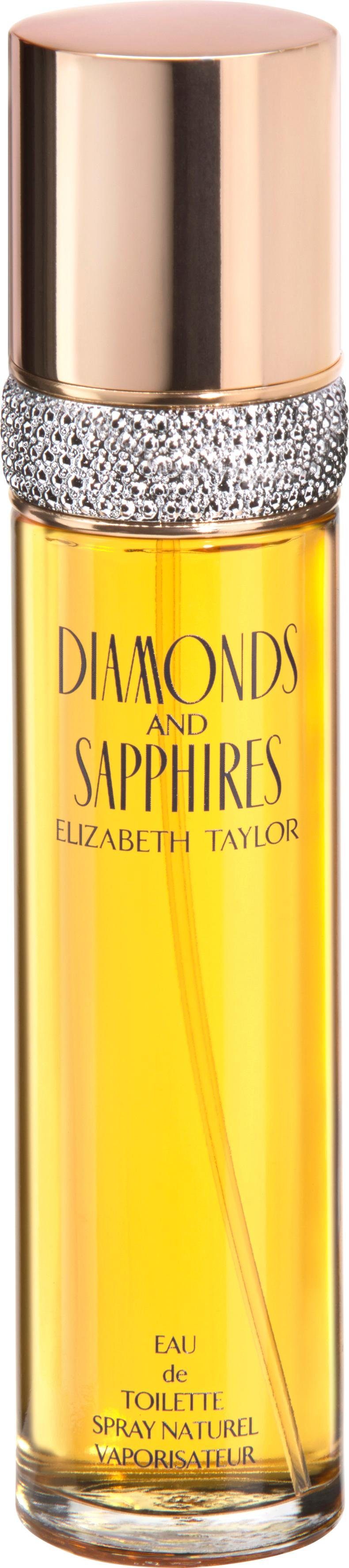 Elizabeth Diamonds Toilette Taylor Sapphires de & Eau