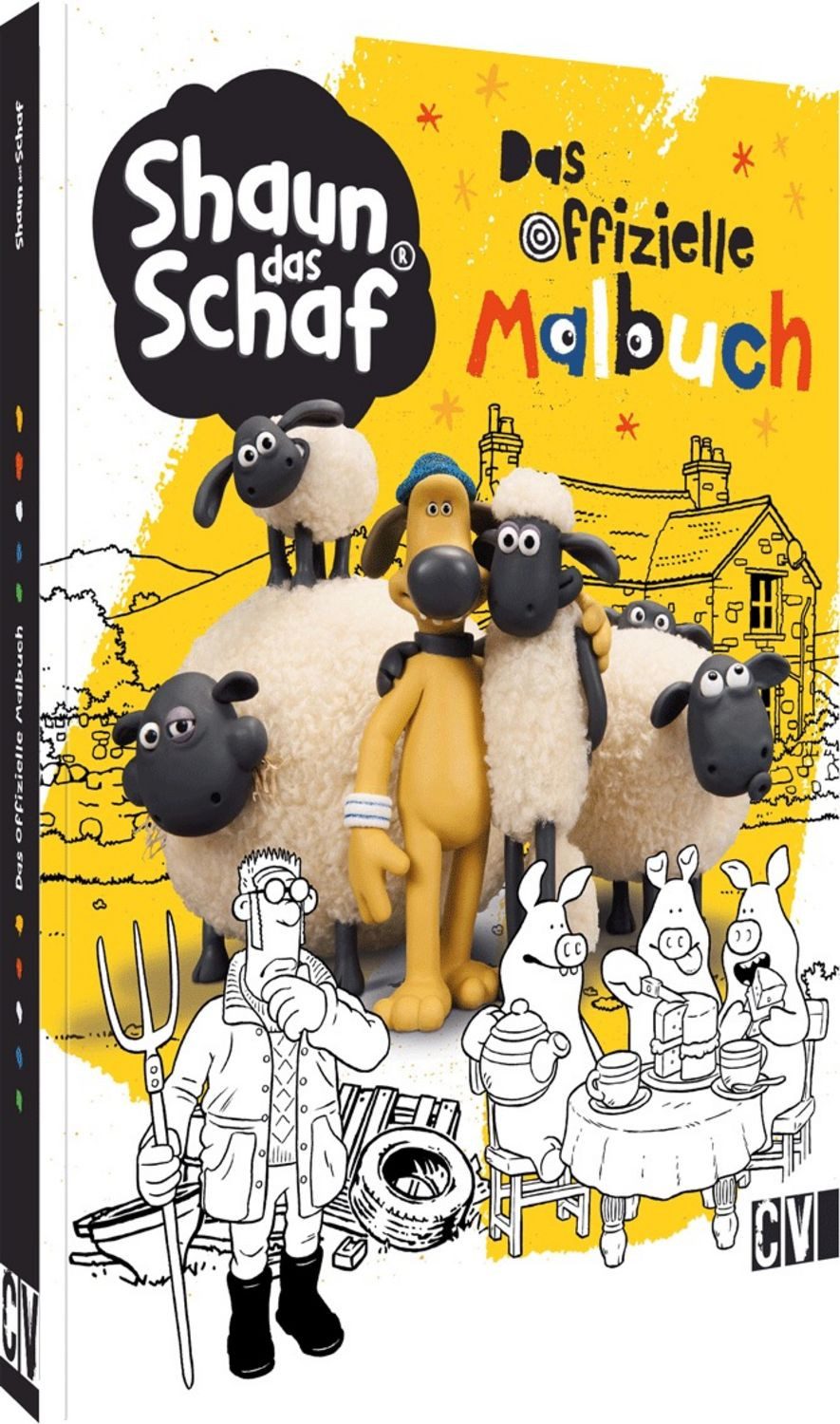 Shaun das Schaf Das offizielle Malbuch / diverse
