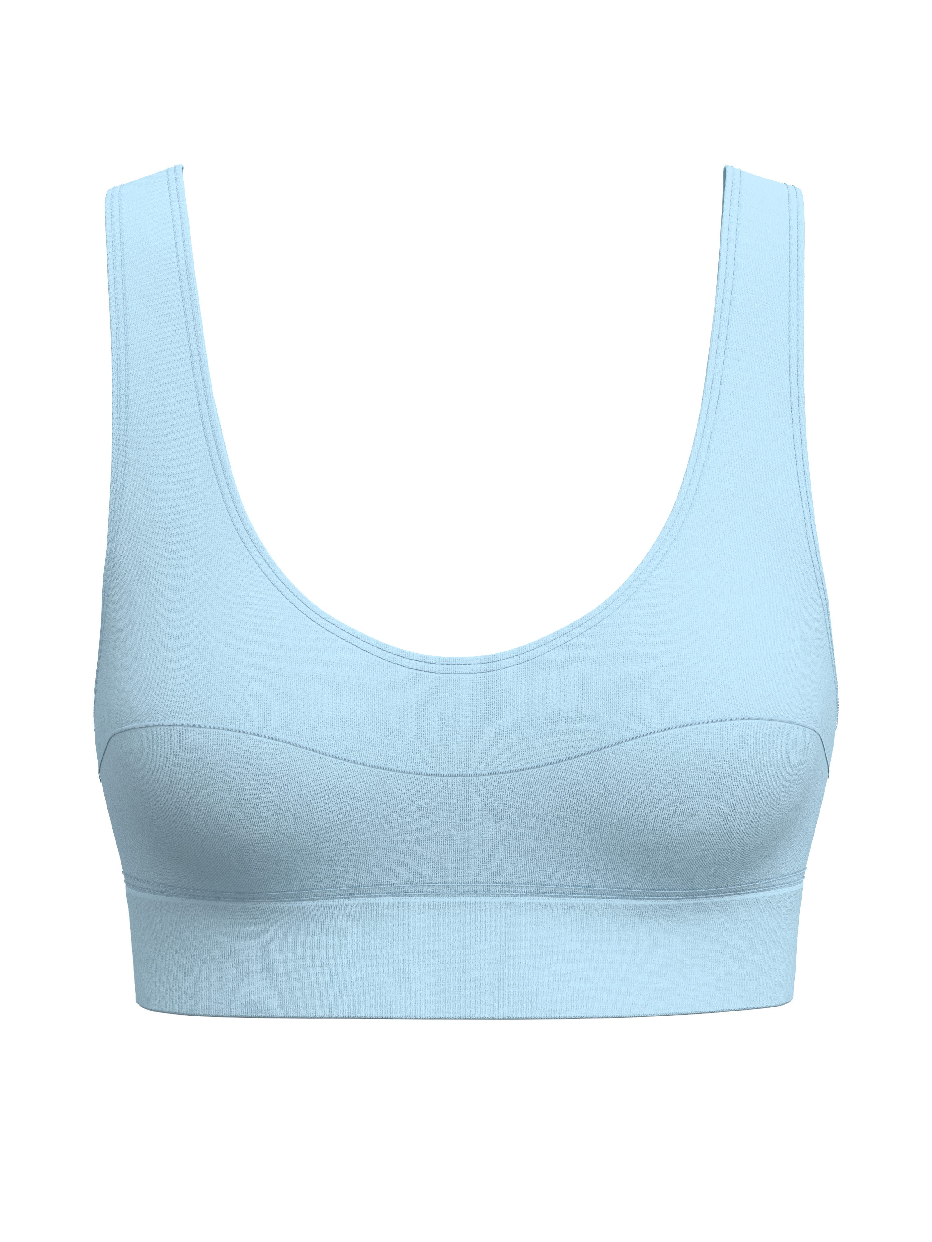 CALIDA Bustier Elastic breites Unterbrustband, ohne Bügel, Baumwollmischung