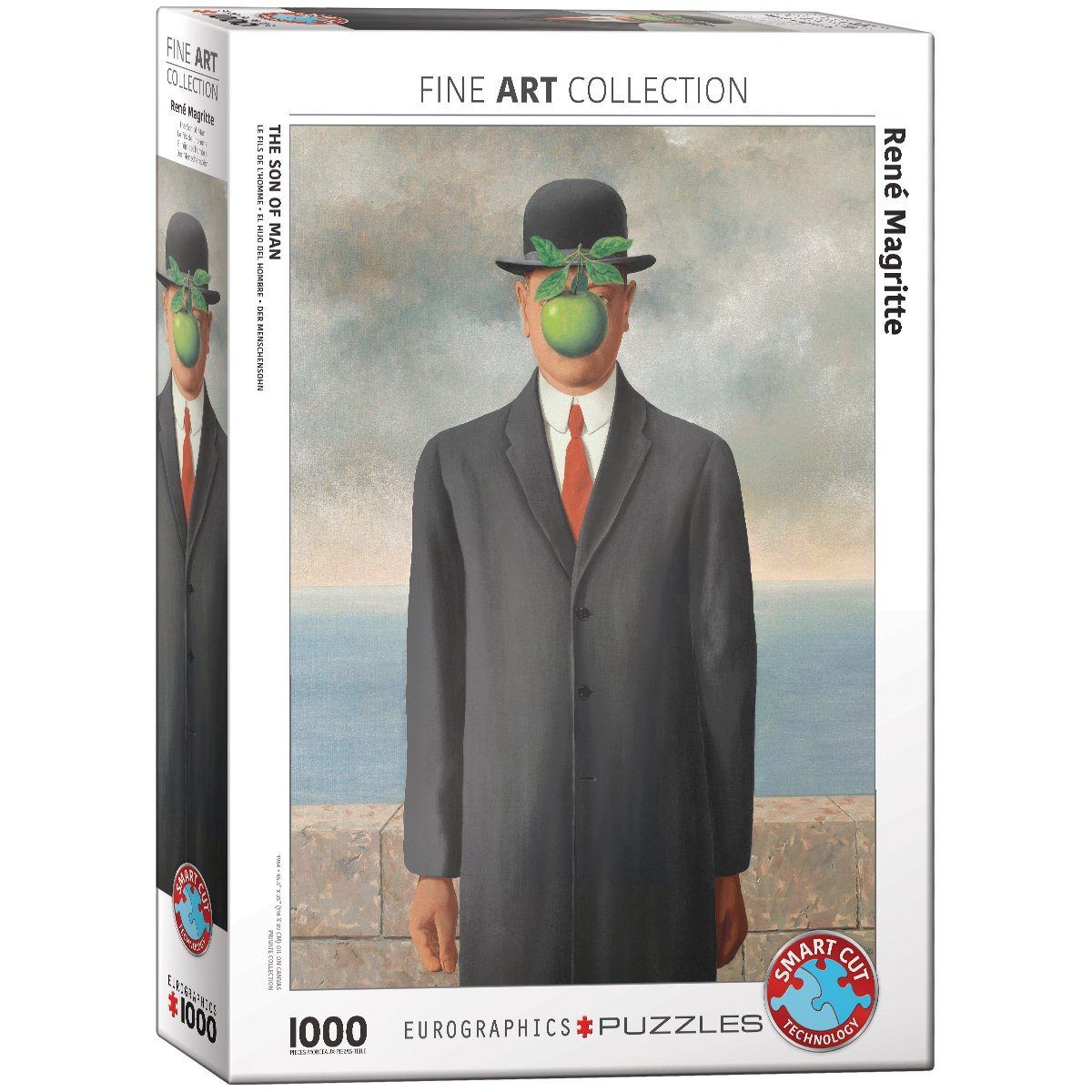 EUROGRAPHICS Puzzle 6000-5478 Der Sohn des Menschen von René Magritte, 1000 Puzzleteile